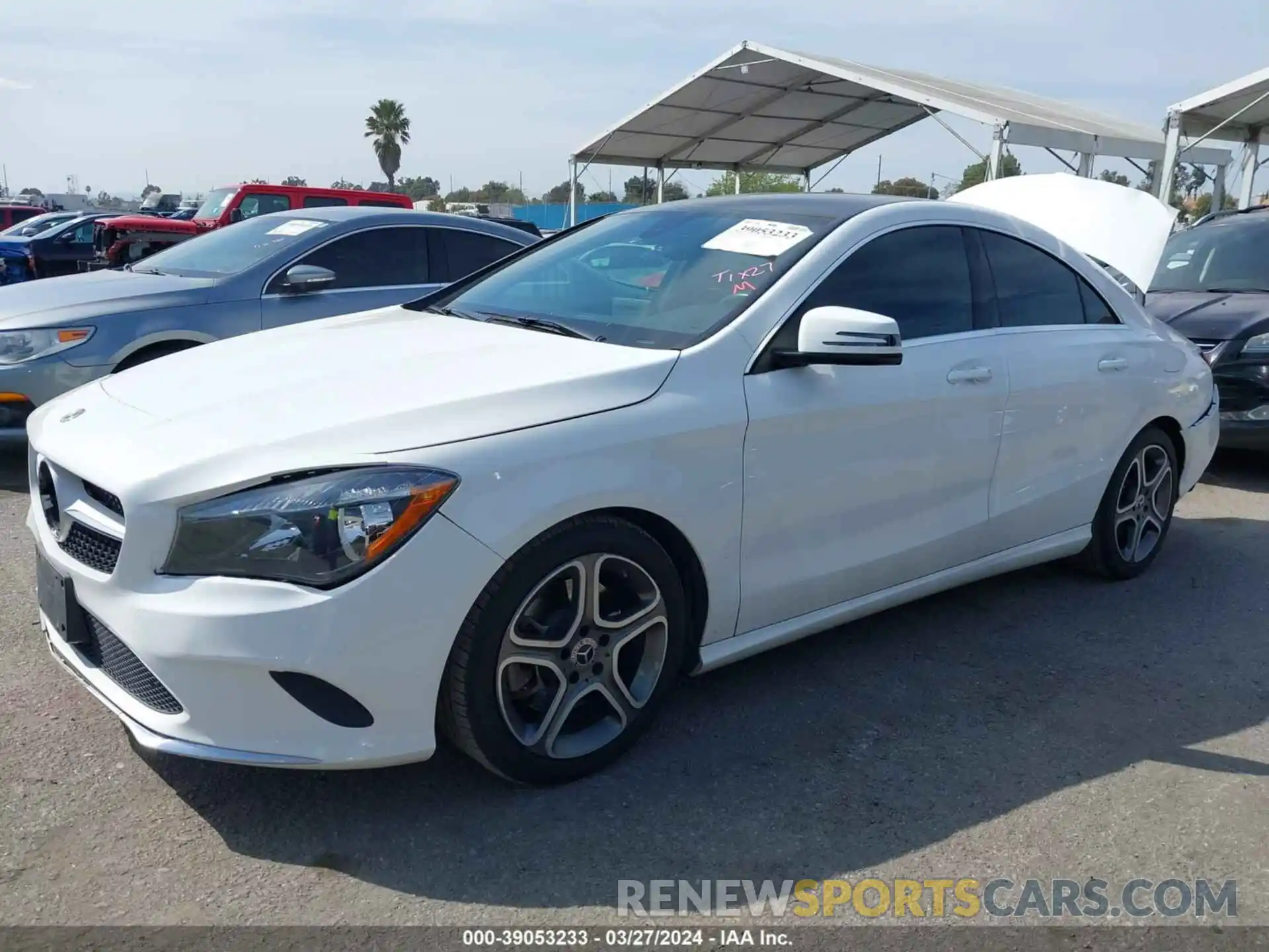 2 Photograph of a damaged car WDDSJ4EB6KN752787 MERCEDES-BENZ CLA 250 2019