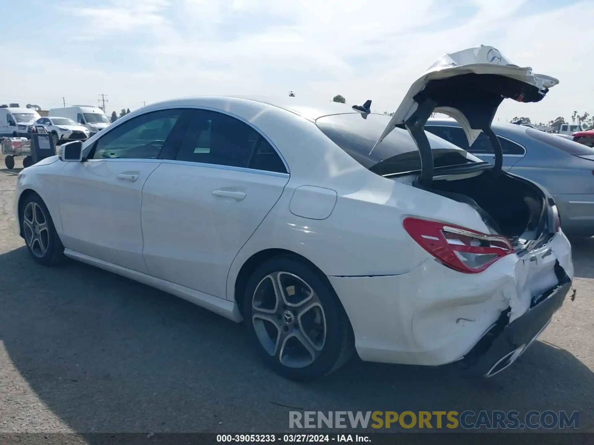 3 Photograph of a damaged car WDDSJ4EB6KN752787 MERCEDES-BENZ CLA 250 2019