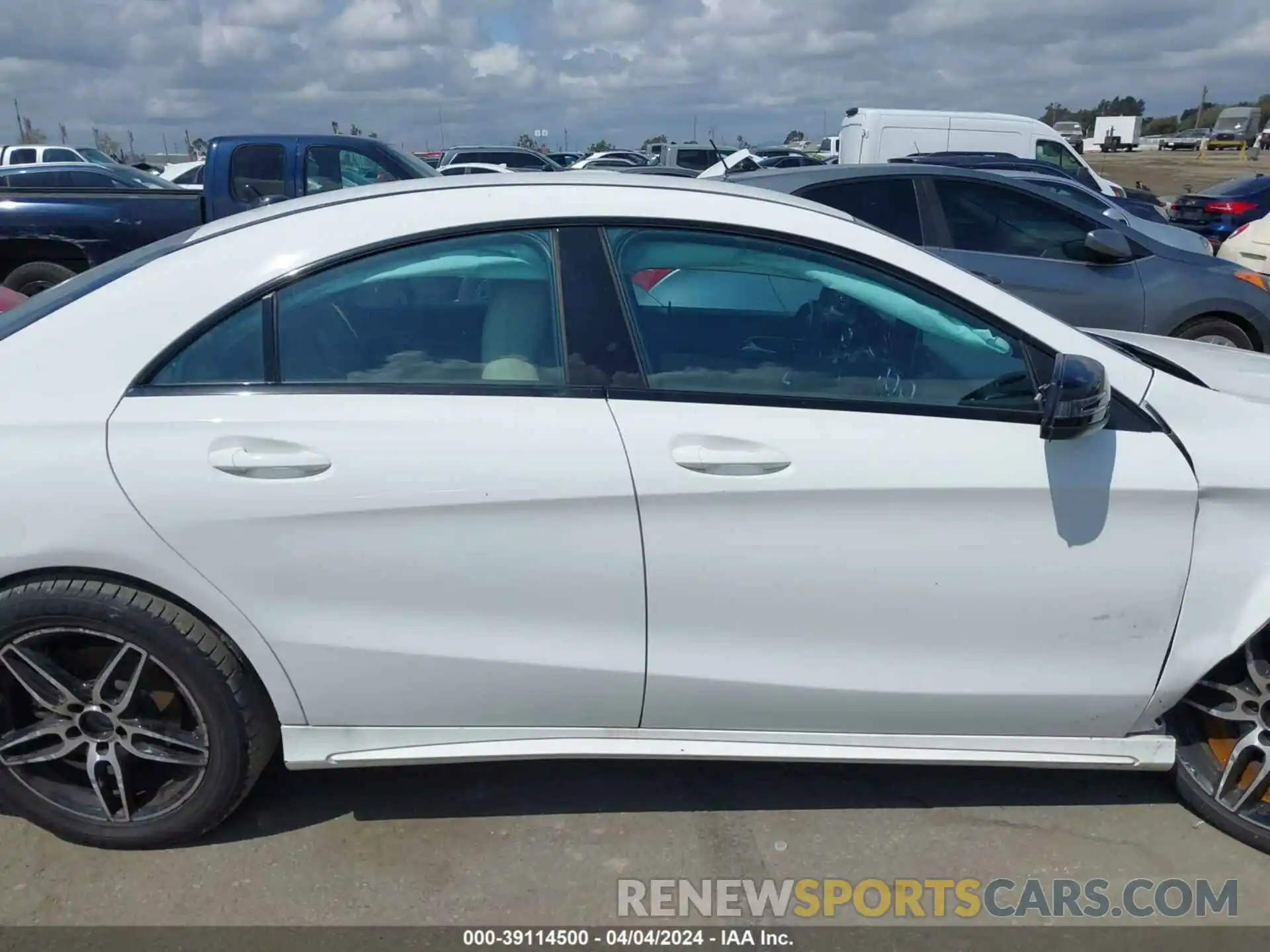 13 Photograph of a damaged car WDDSJ4EB8KN726997 MERCEDES-BENZ CLA 250 2019