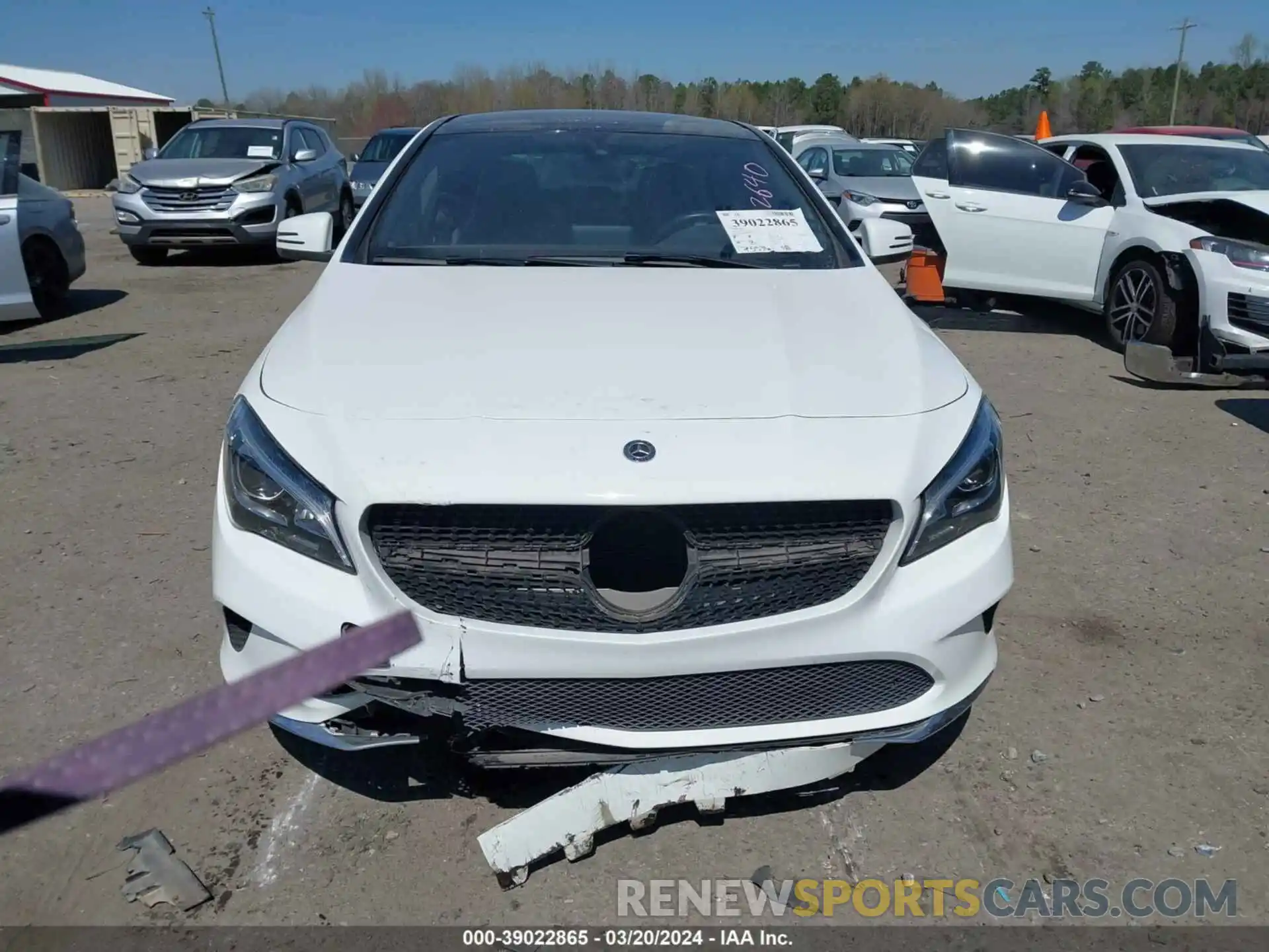 12 Photograph of a damaged car WDDSJ4GB6KN722640 MERCEDES-BENZ CLA 250 2019