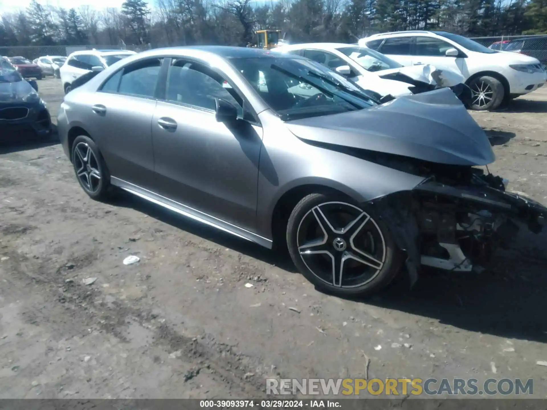 14 Photograph of a damaged car W1K5J4HB6LN115294 MERCEDES-BENZ CLA 250 2020