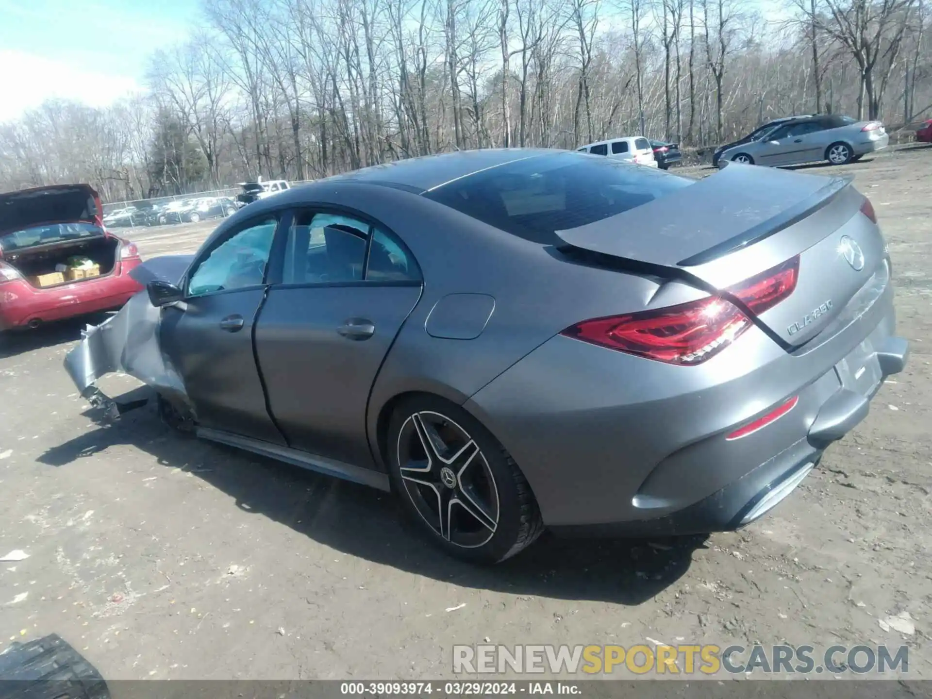 15 Photograph of a damaged car W1K5J4HB6LN115294 MERCEDES-BENZ CLA 250 2020