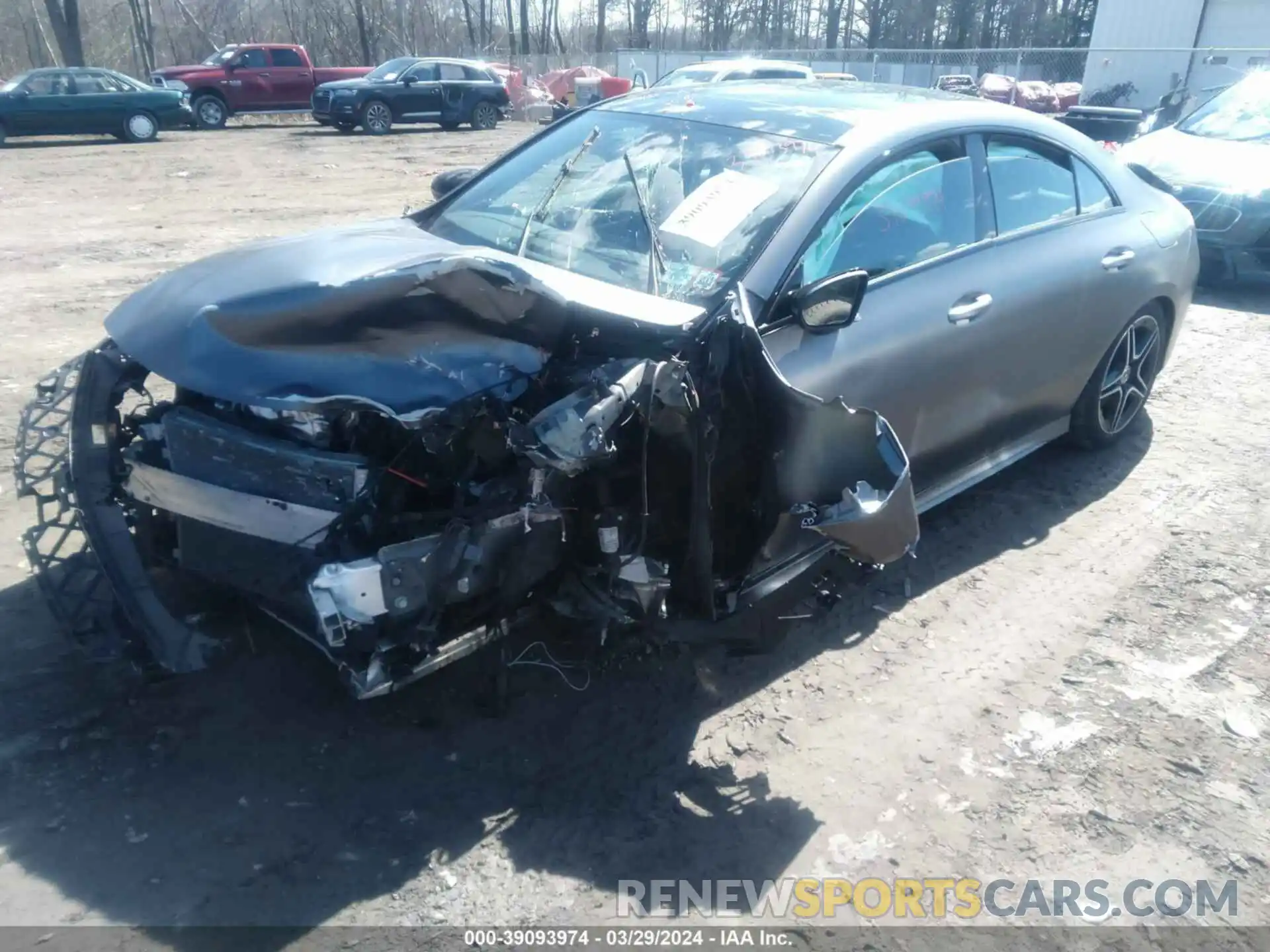 2 Photograph of a damaged car W1K5J4HB6LN115294 MERCEDES-BENZ CLA 250 2020