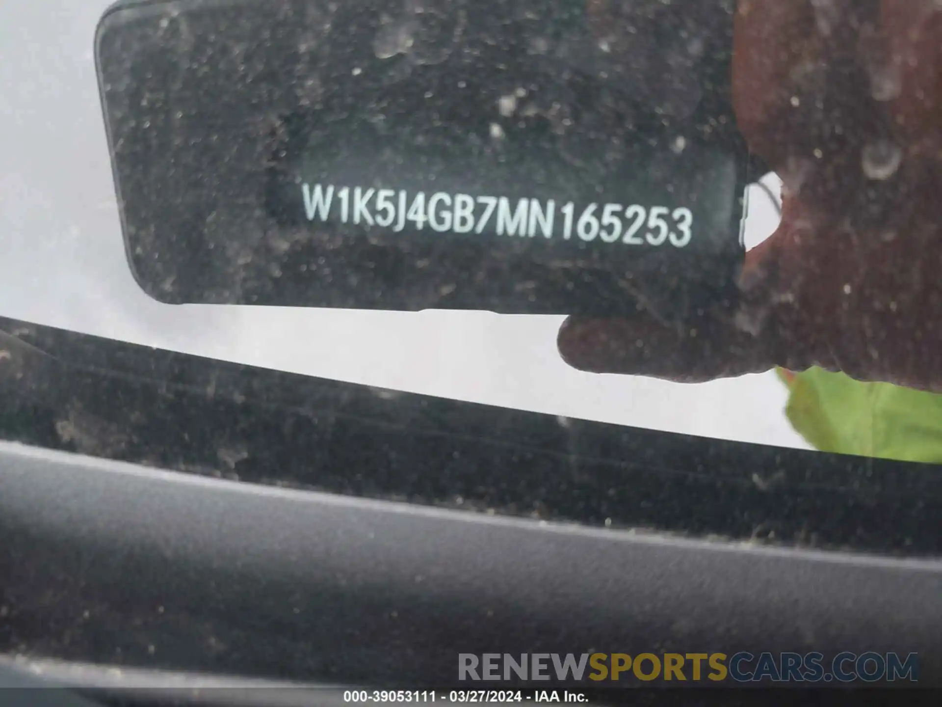 9 Photograph of a damaged car W1K5J4GB7MN165253 MERCEDES-BENZ CLA 250 2021