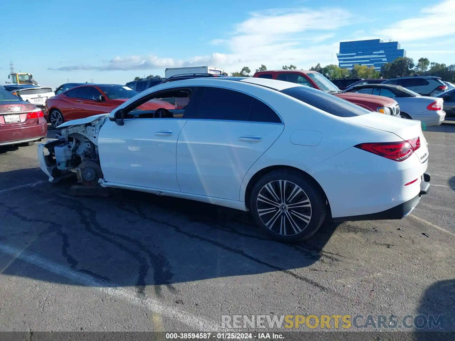 15 Photograph of a damaged car W1K5J4GBXMN165781 MERCEDES-BENZ CLA 250 2021