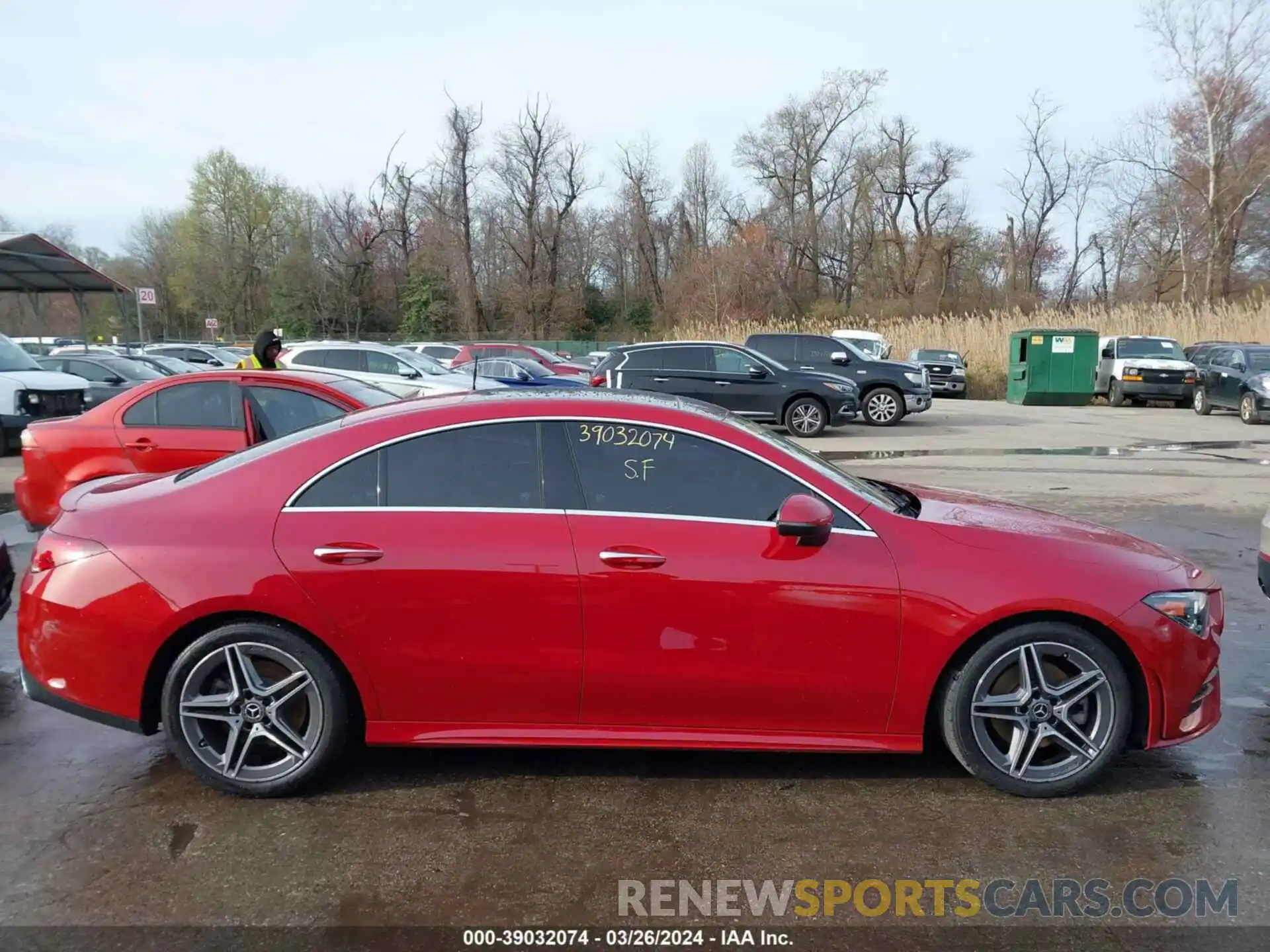 13 Photograph of a damaged car W1K5J4HB6MN170796 MERCEDES-BENZ CLA 250 2021