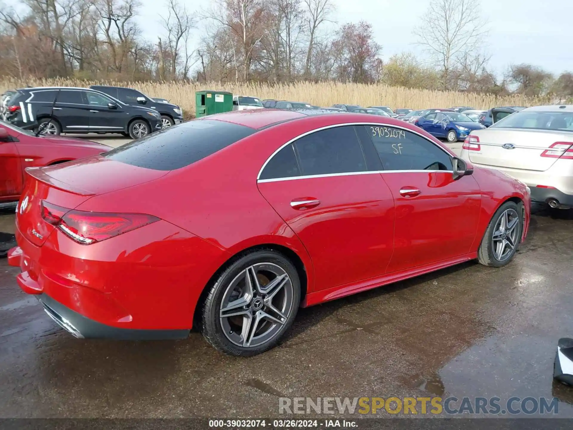 4 Photograph of a damaged car W1K5J4HB6MN170796 MERCEDES-BENZ CLA 250 2021