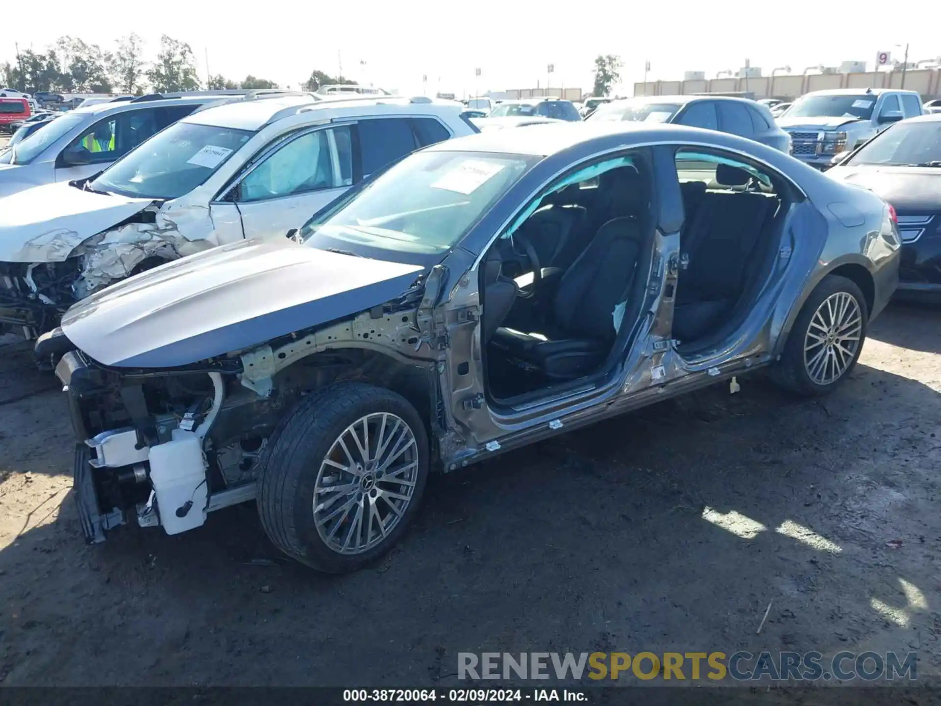 2 Photograph of a damaged car W1K5J4GB0PN366464 MERCEDES-BENZ CLA 250 COUPE 2023