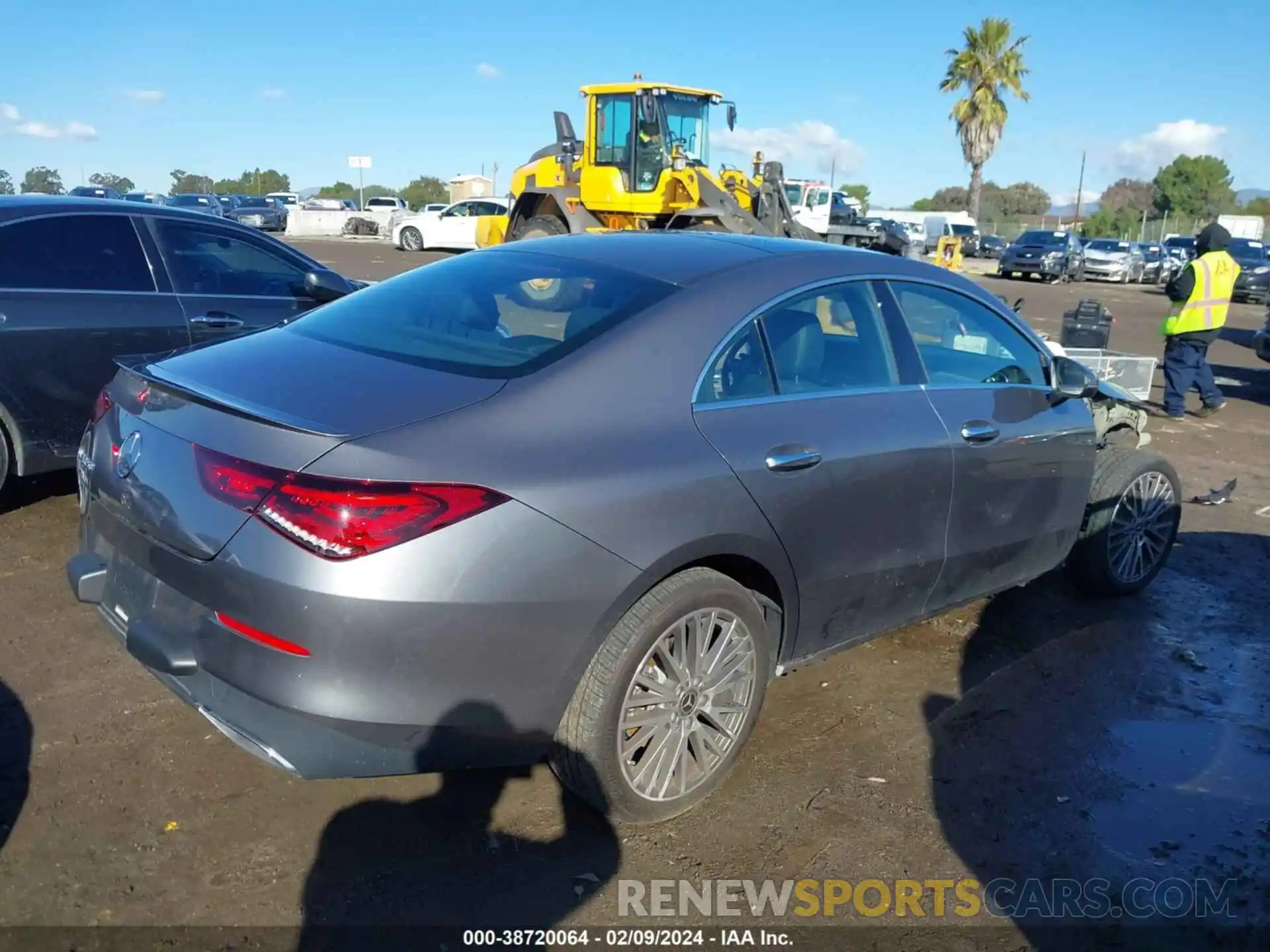 4 Photograph of a damaged car W1K5J4GB0PN366464 MERCEDES-BENZ CLA 250 COUPE 2023