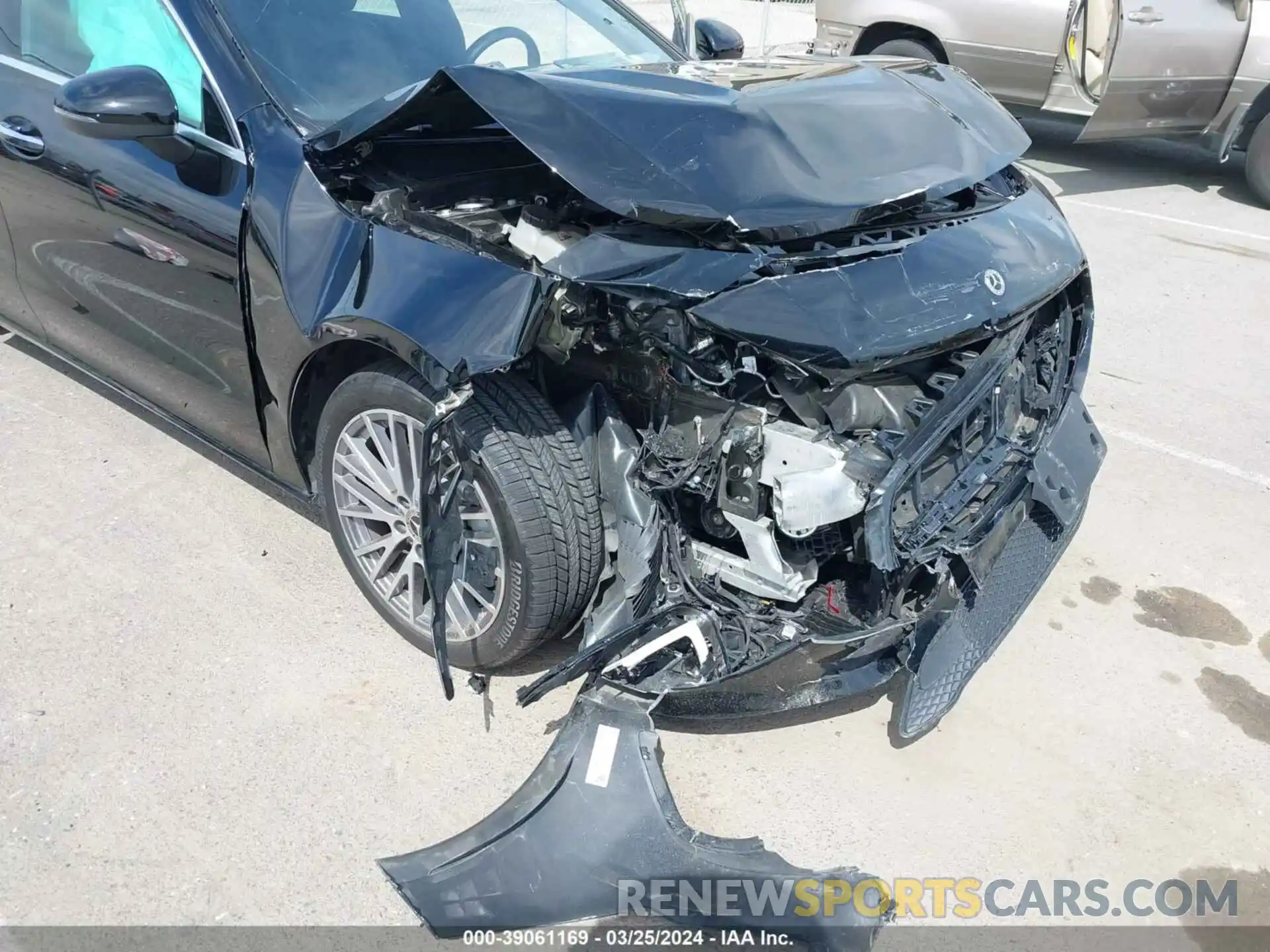 6 Photograph of a damaged car W1K5J4GB1PN383905 MERCEDES-BENZ CLA 250 COUPE 2023