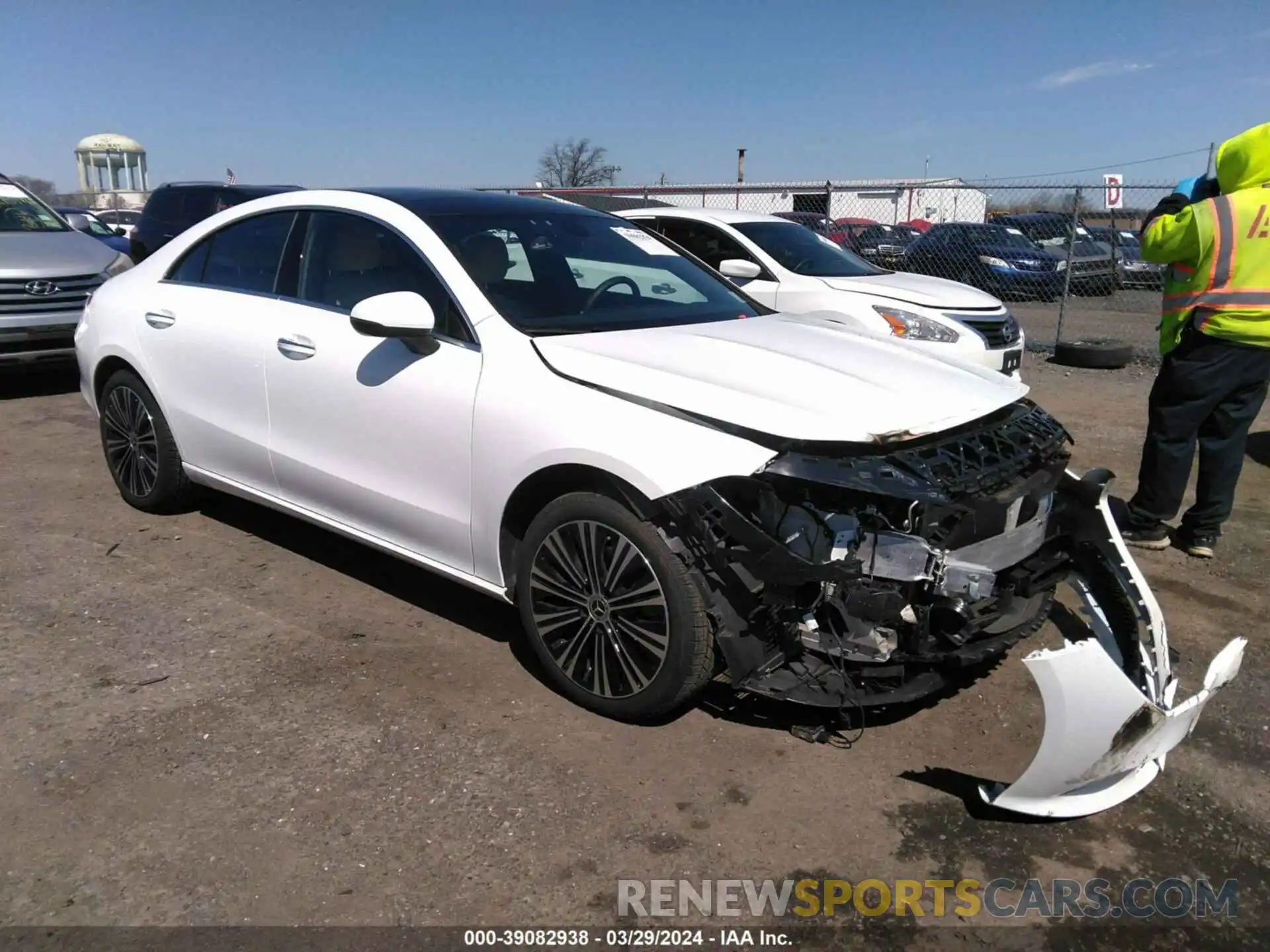 1 Photograph of a damaged car W1K5J4HB8PN391580 MERCEDES-BENZ CLA 250 COUPE 2023