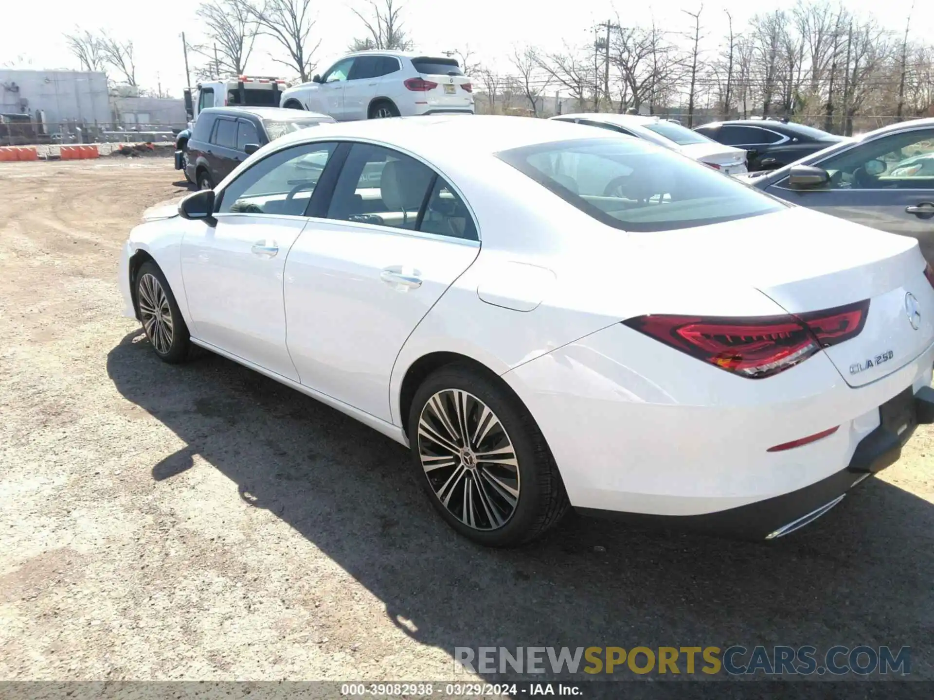 3 Photograph of a damaged car W1K5J4HB8PN391580 MERCEDES-BENZ CLA 250 COUPE 2023