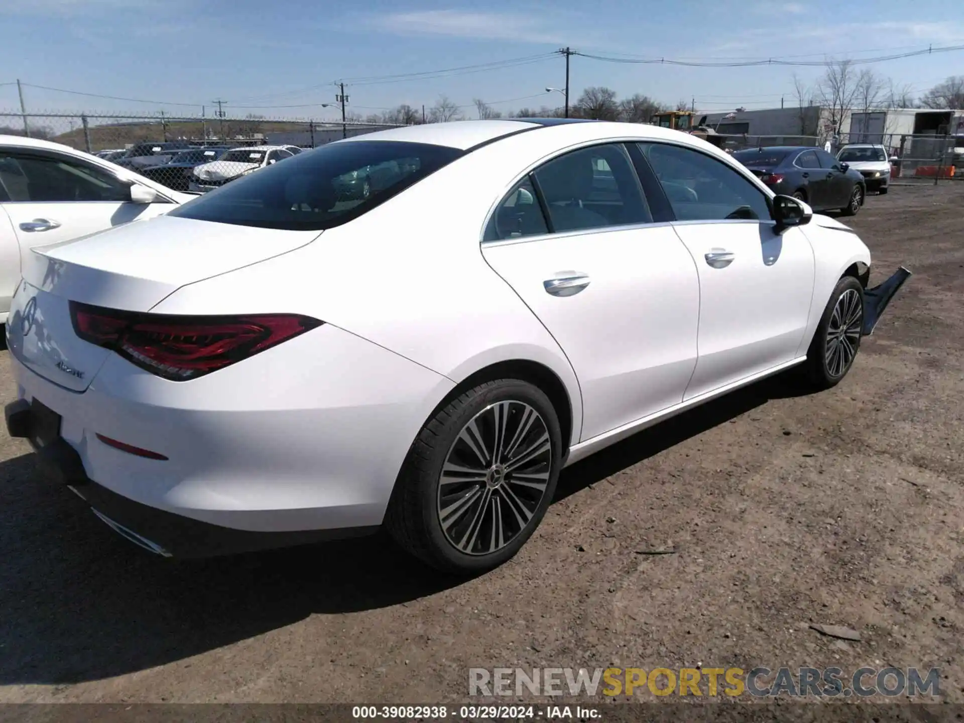 4 Photograph of a damaged car W1K5J4HB8PN391580 MERCEDES-BENZ CLA 250 COUPE 2023