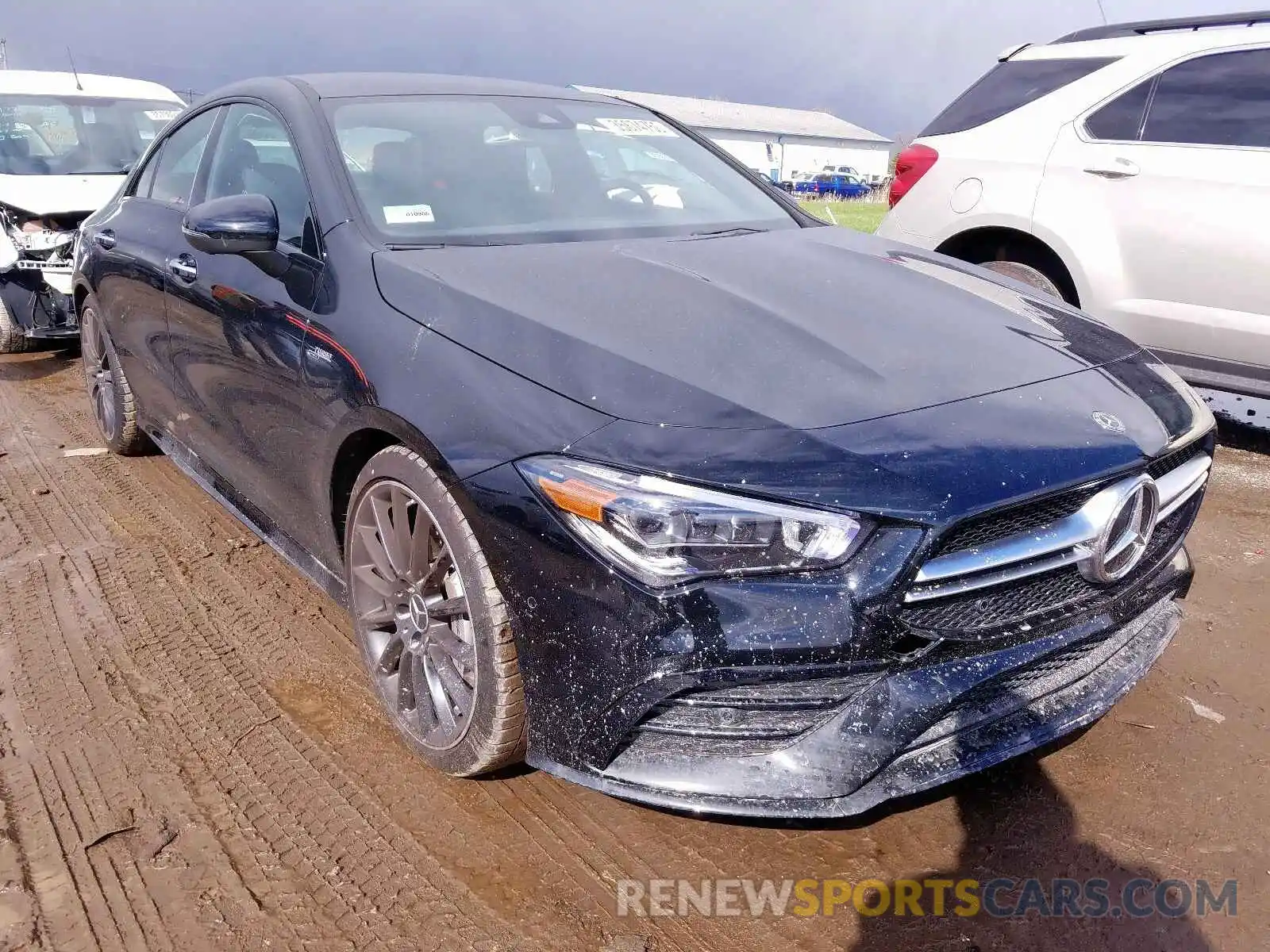 1 Photograph of a damaged car W1K5J5BB2LN097536 MERCEDES-BENZ CLA AMG 35 2020