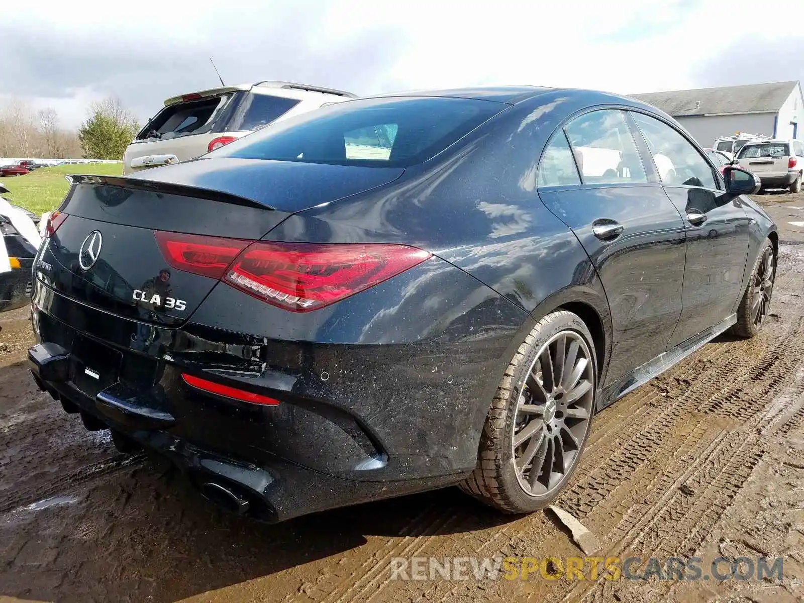 4 Photograph of a damaged car W1K5J5BB2LN097536 MERCEDES-BENZ CLA AMG 35 2020