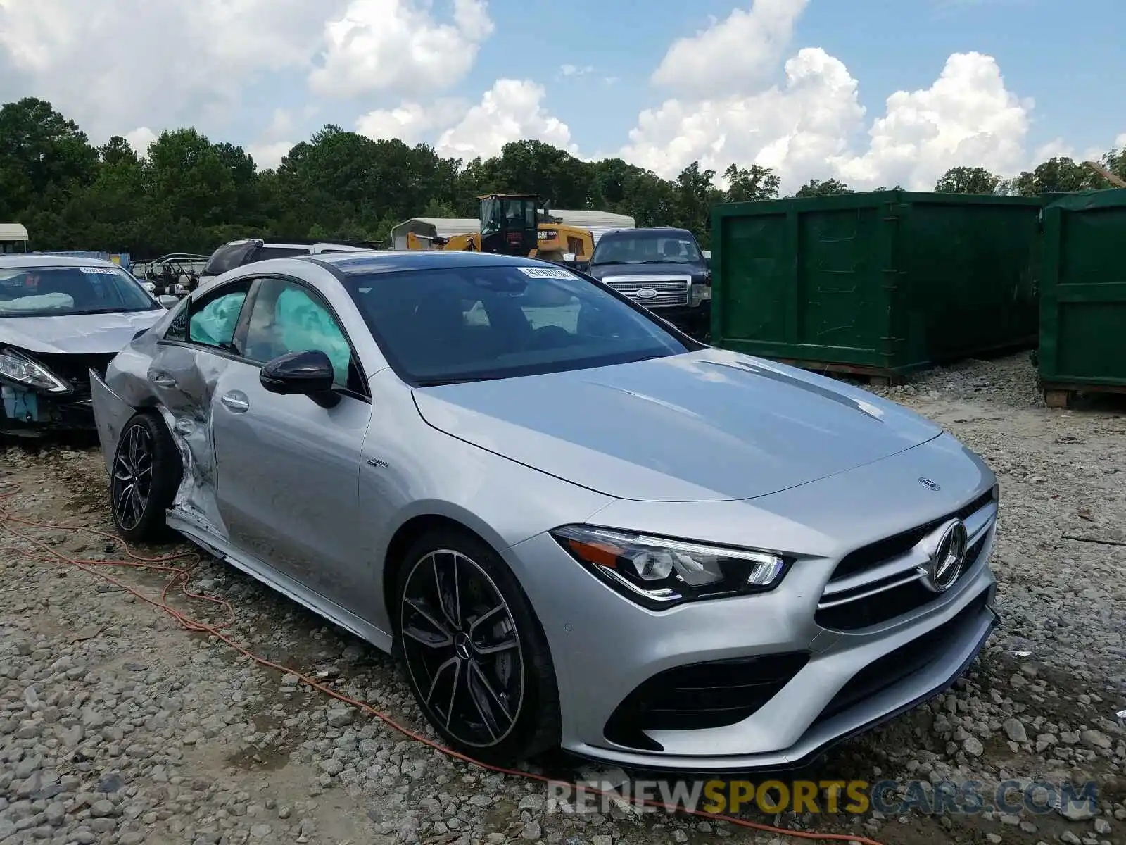 1 Photograph of a damaged car W1K5J5BB8LN122598 MERCEDES-BENZ CLA AMG 35 2020