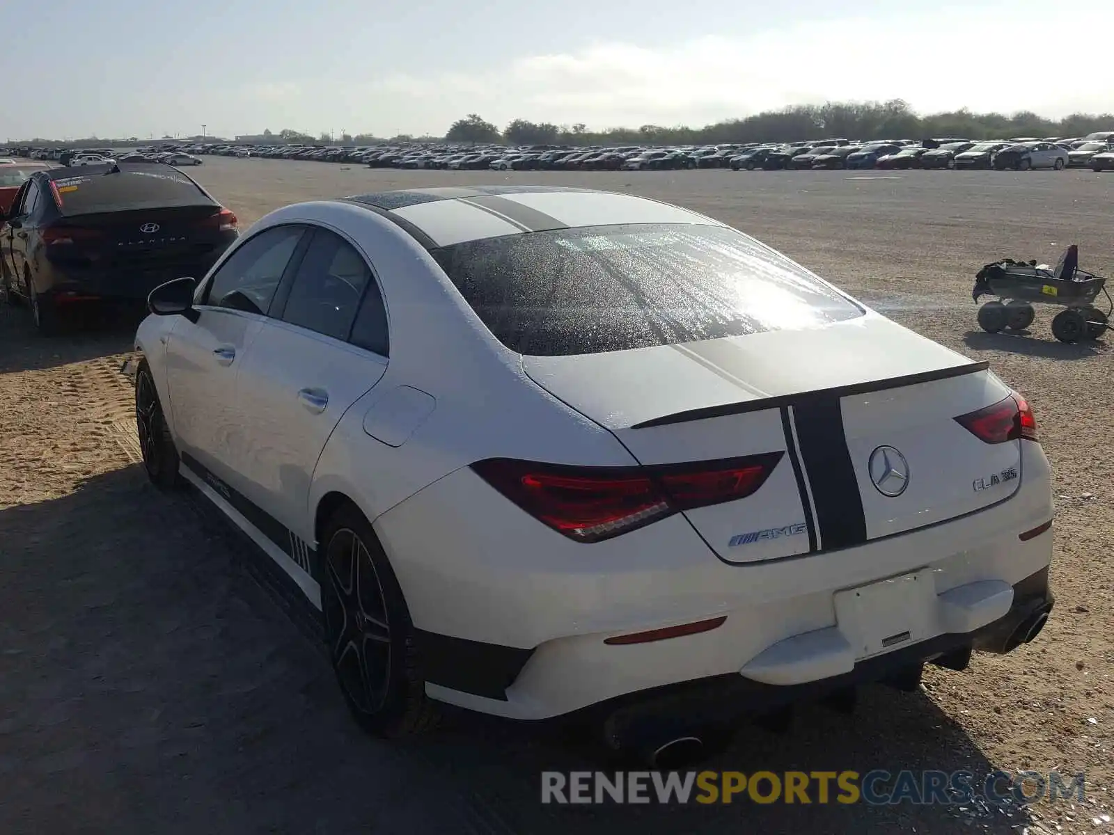 3 Photograph of a damaged car WDD5J5BB0LN072912 MERCEDES-BENZ CLA AMG 35 2020