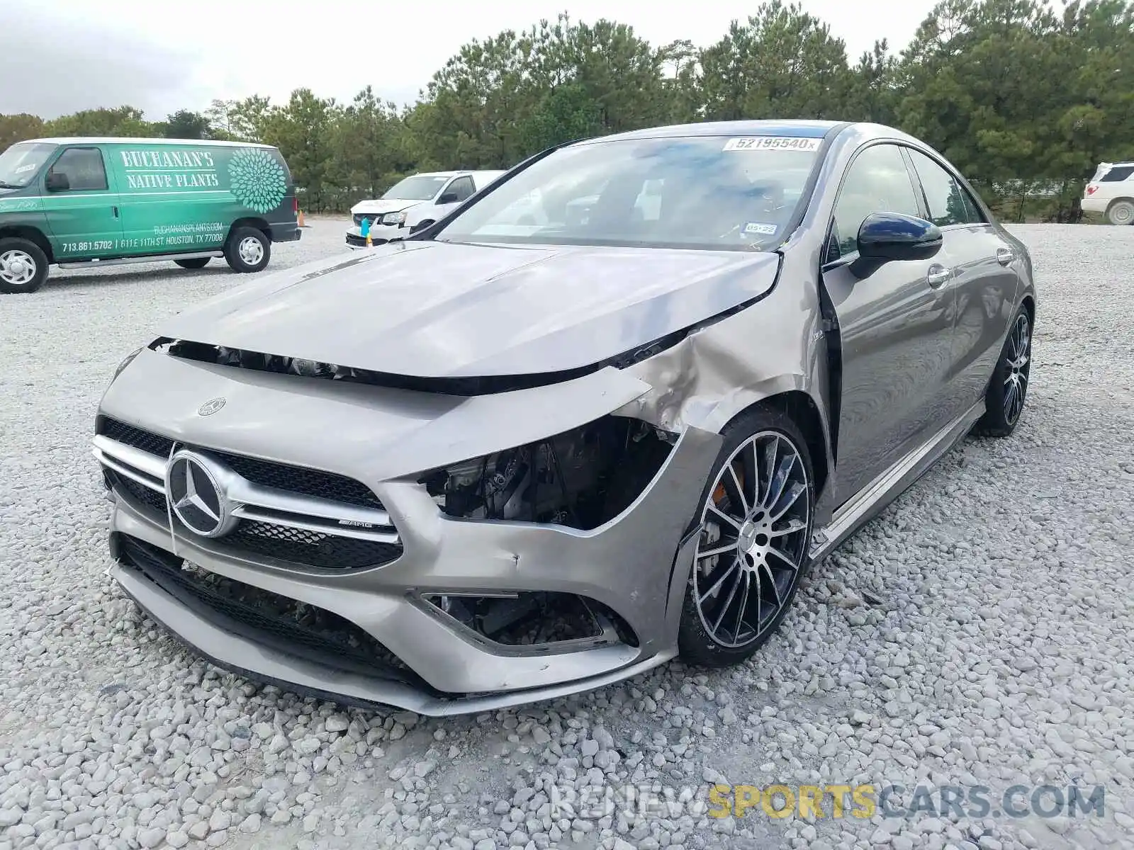 2 Photograph of a damaged car WDD5J5BB3LN061273 MERCEDES-BENZ CLA AMG 35 2020