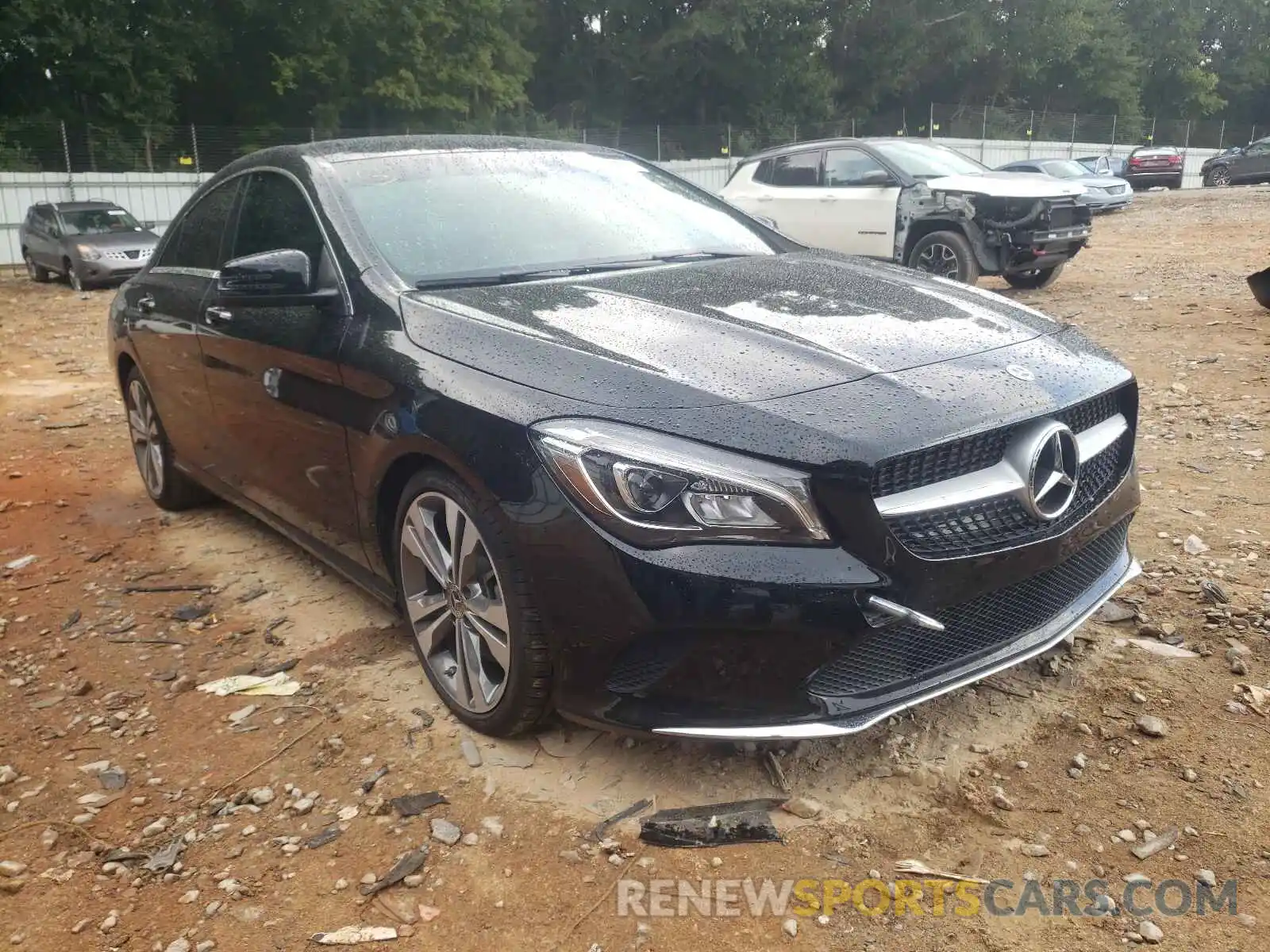 1 Photograph of a damaged car WDDSJ4EB0KN699410 MERCEDES-BENZ CLA-CLASS 2019