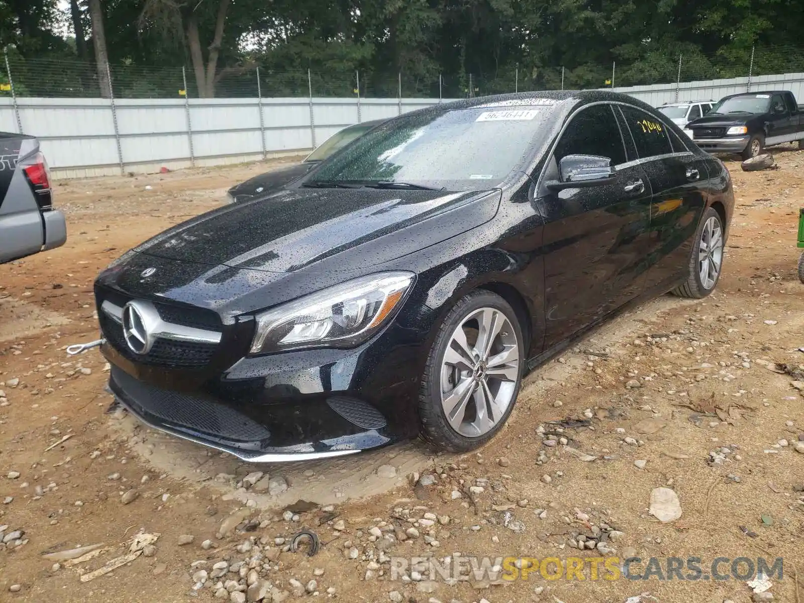 2 Photograph of a damaged car WDDSJ4EB0KN699410 MERCEDES-BENZ CLA-CLASS 2019