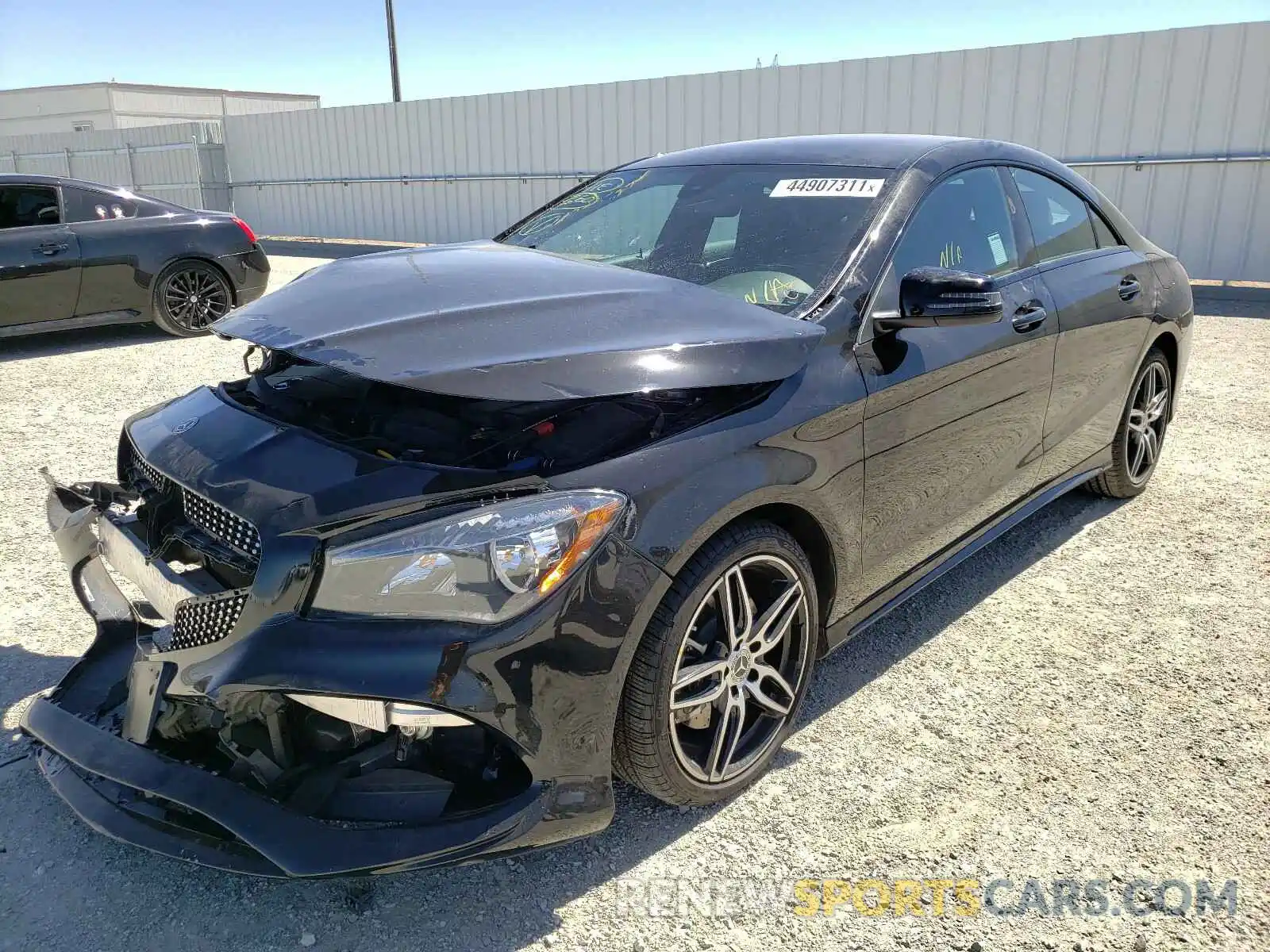 2 Photograph of a damaged car WDDSJ4EB0KN705237 MERCEDES-BENZ CLA-CLASS 2019