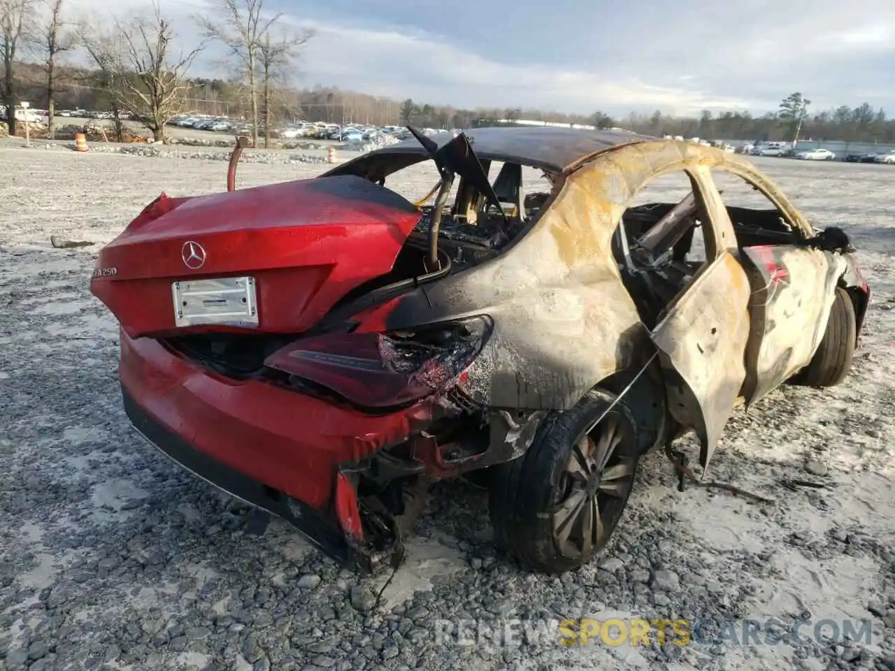 4 Photograph of a damaged car WDDSJ4EB0KN708624 MERCEDES-BENZ CLA-CLASS 2019