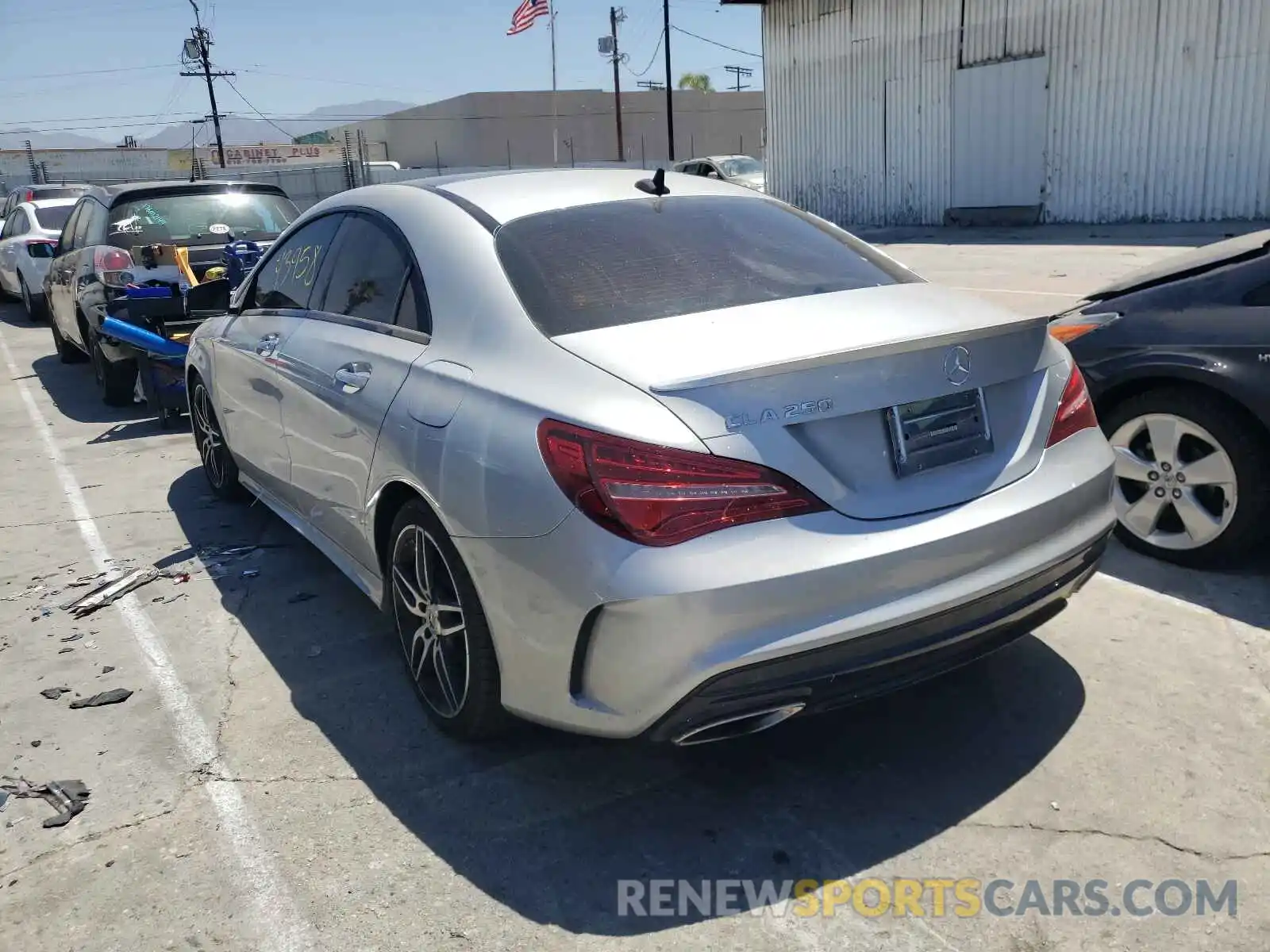 3 Photograph of a damaged car WDDSJ4EB0KN711541 MERCEDES-BENZ CLA-CLASS 2019