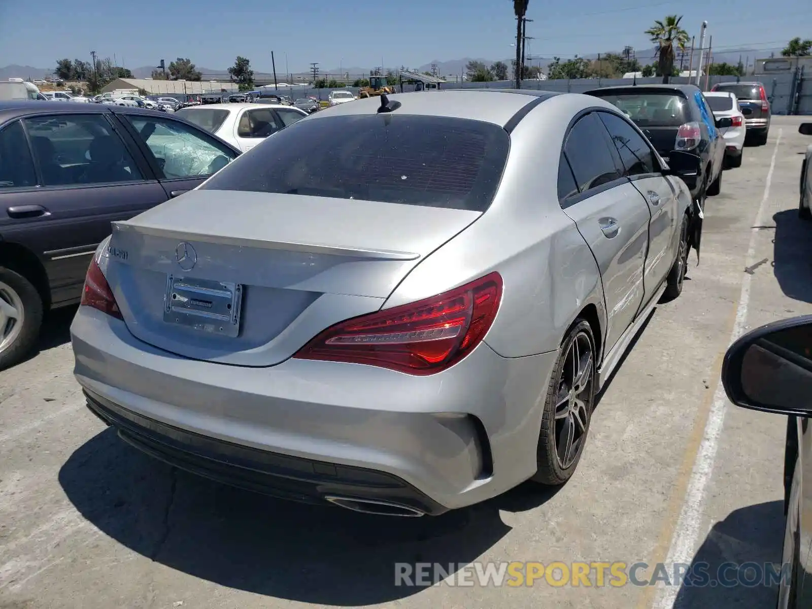 4 Photograph of a damaged car WDDSJ4EB0KN711541 MERCEDES-BENZ CLA-CLASS 2019