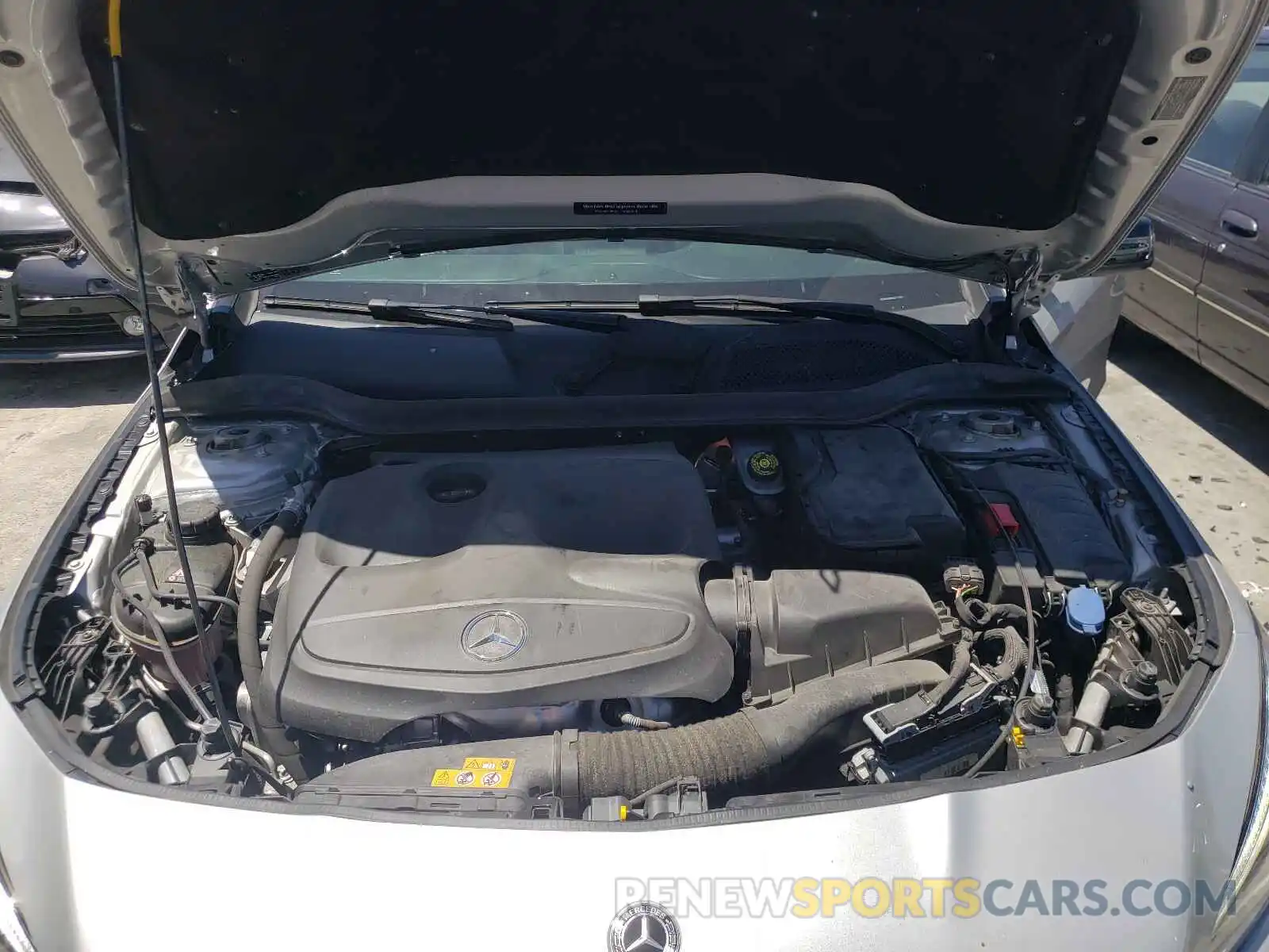 7 Photograph of a damaged car WDDSJ4EB0KN711541 MERCEDES-BENZ CLA-CLASS 2019