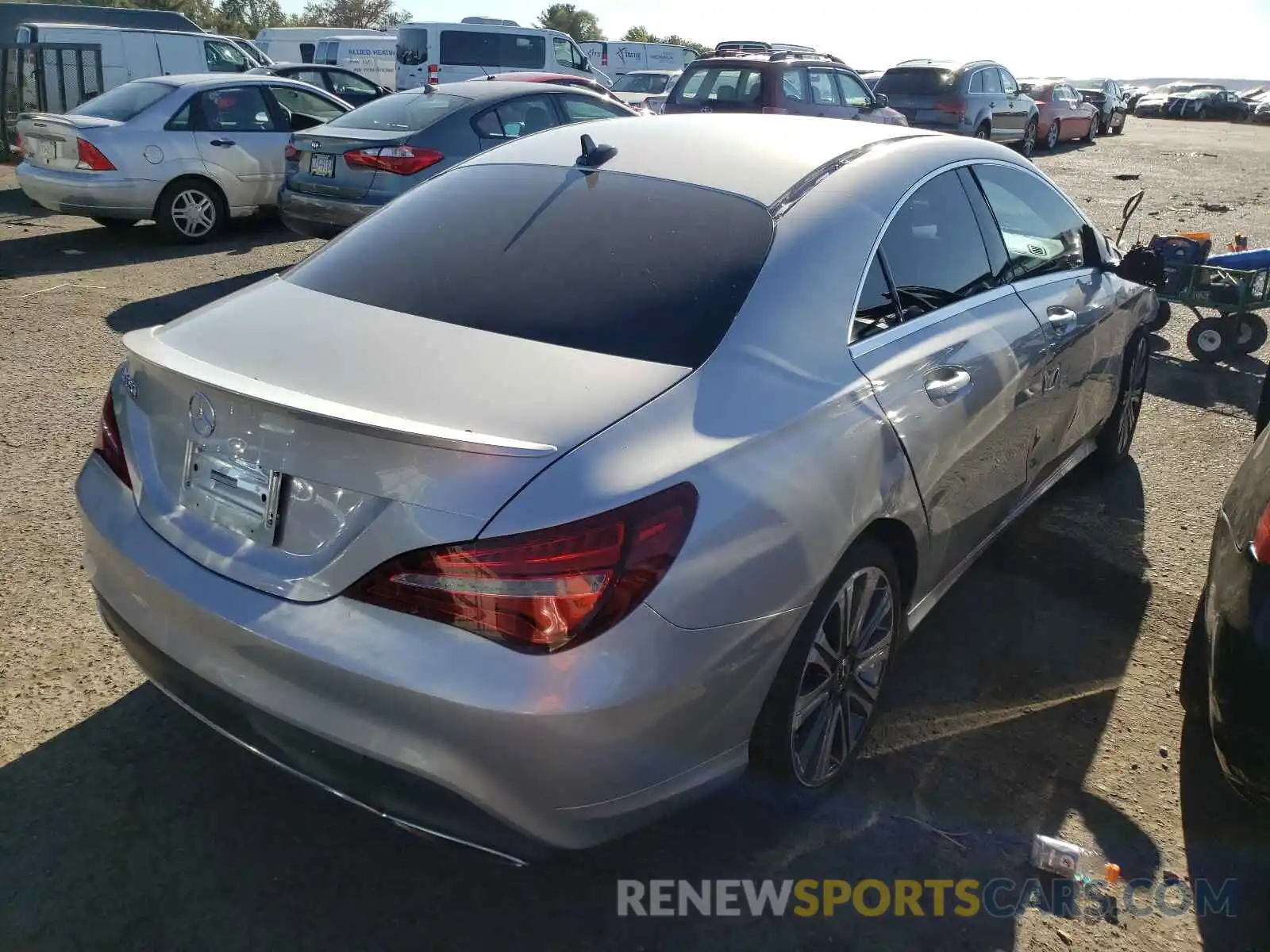 4 Photograph of a damaged car WDDSJ4EB0KN721356 MERCEDES-BENZ CLA-CLASS 2019