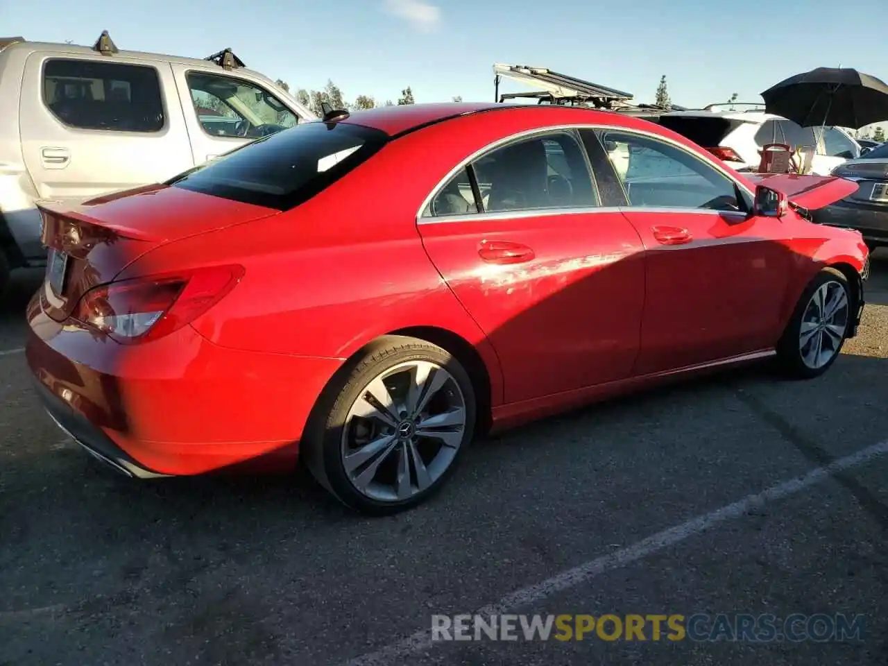 3 Photograph of a damaged car WDDSJ4EB0KN721910 MERCEDES-BENZ CLA-CLASS 2019