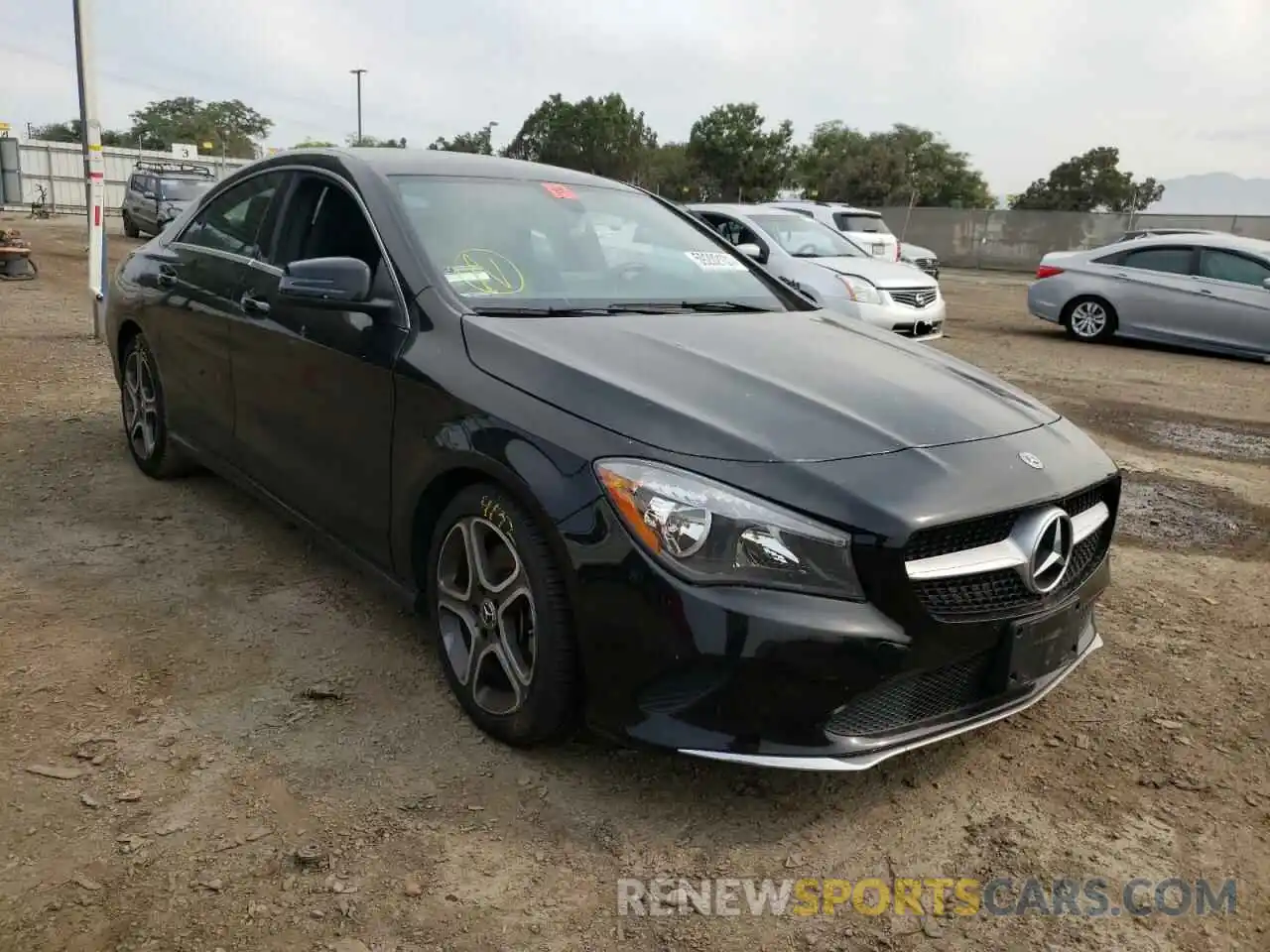 1 Photograph of a damaged car WDDSJ4EB0KN724905 MERCEDES-BENZ CLA-CLASS 2019