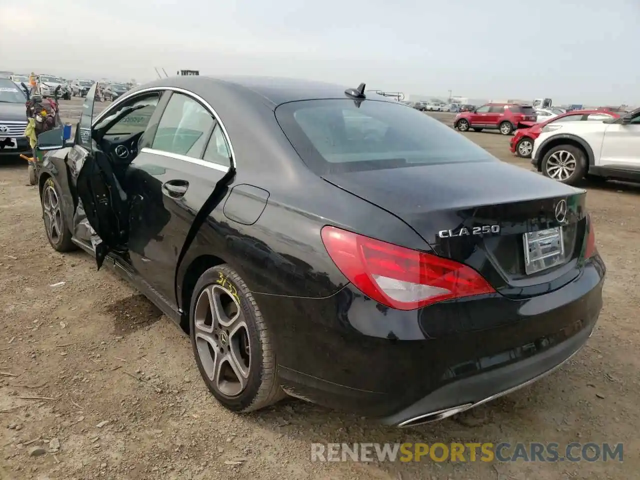 3 Photograph of a damaged car WDDSJ4EB0KN724905 MERCEDES-BENZ CLA-CLASS 2019