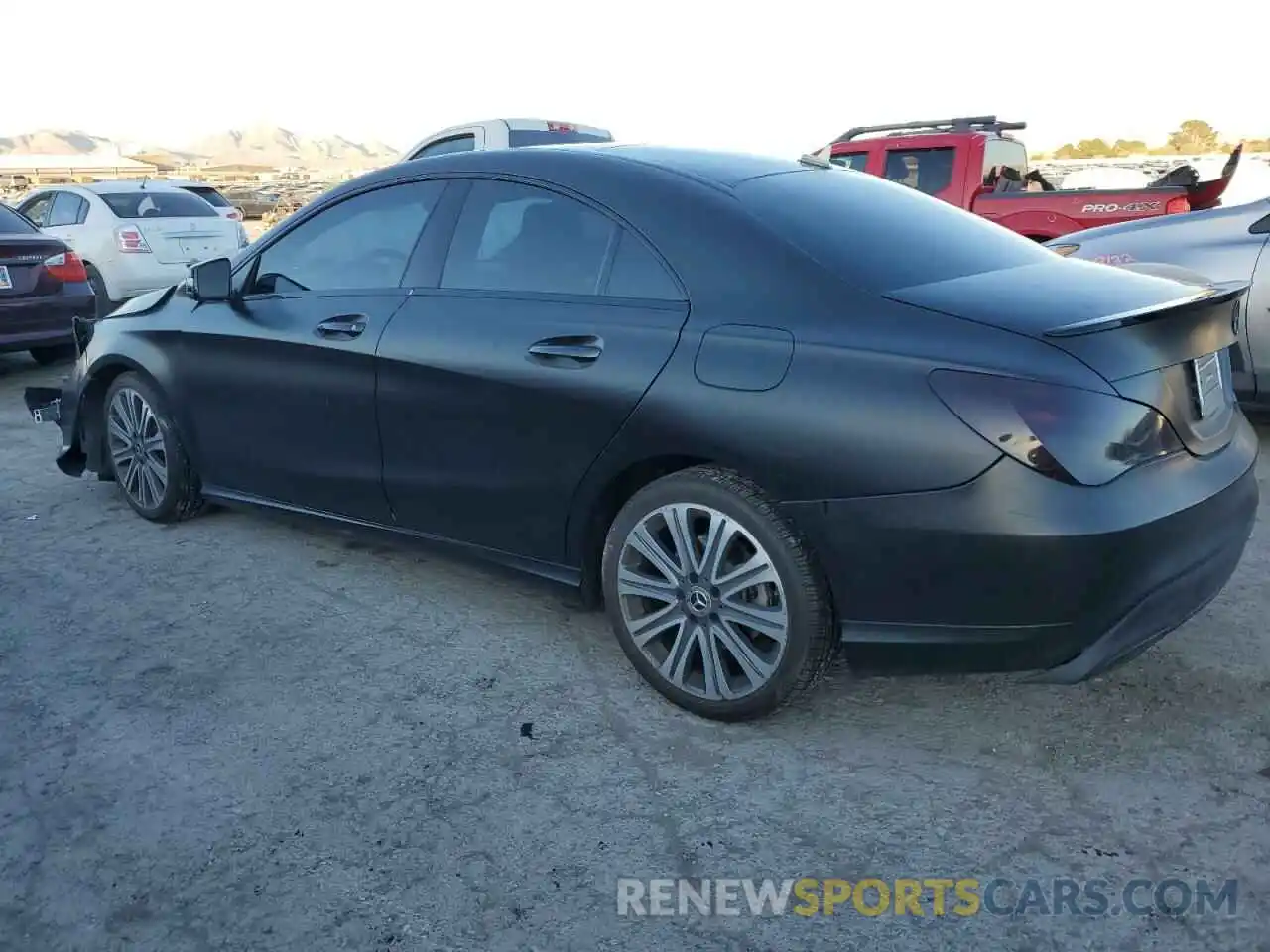 2 Photograph of a damaged car WDDSJ4EB0KN738643 MERCEDES-BENZ CLA-CLASS 2019