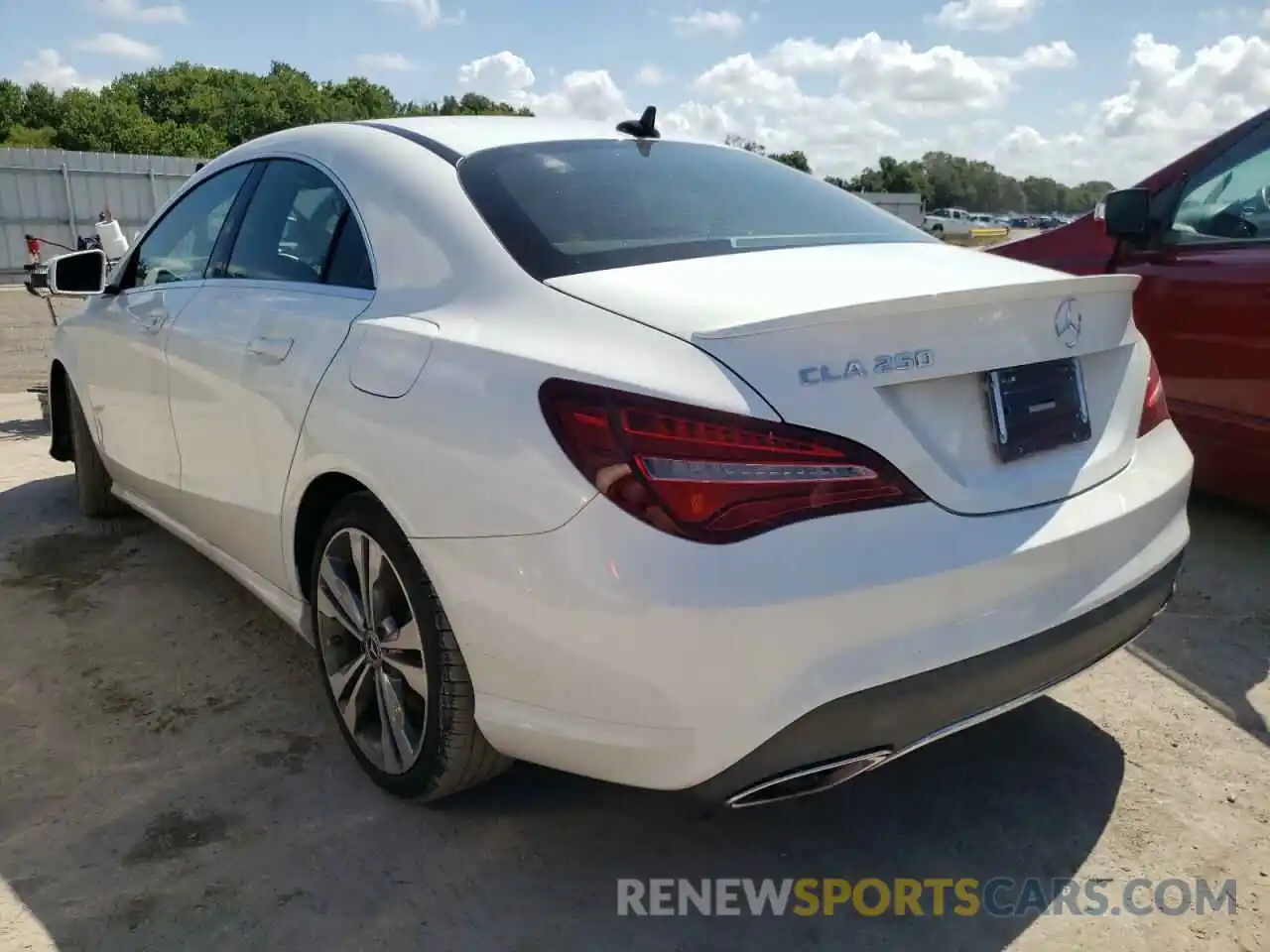 3 Photograph of a damaged car WDDSJ4EB0KN750730 MERCEDES-BENZ CLA-CLASS 2019