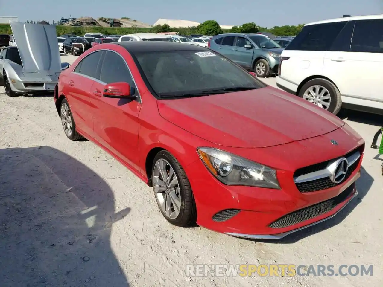 1 Photograph of a damaged car WDDSJ4EB0KN771349 MERCEDES-BENZ CLA-CLASS 2019