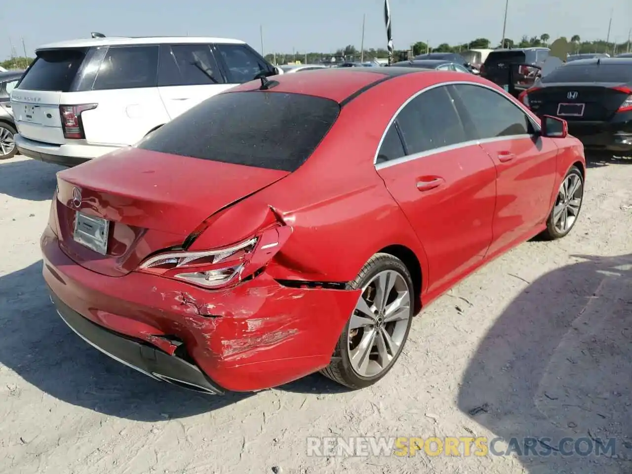 4 Photograph of a damaged car WDDSJ4EB0KN771349 MERCEDES-BENZ CLA-CLASS 2019