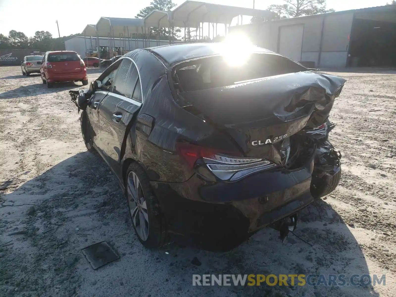 3 Photograph of a damaged car WDDSJ4EB0KN776566 MERCEDES-BENZ CLA-CLASS 2019