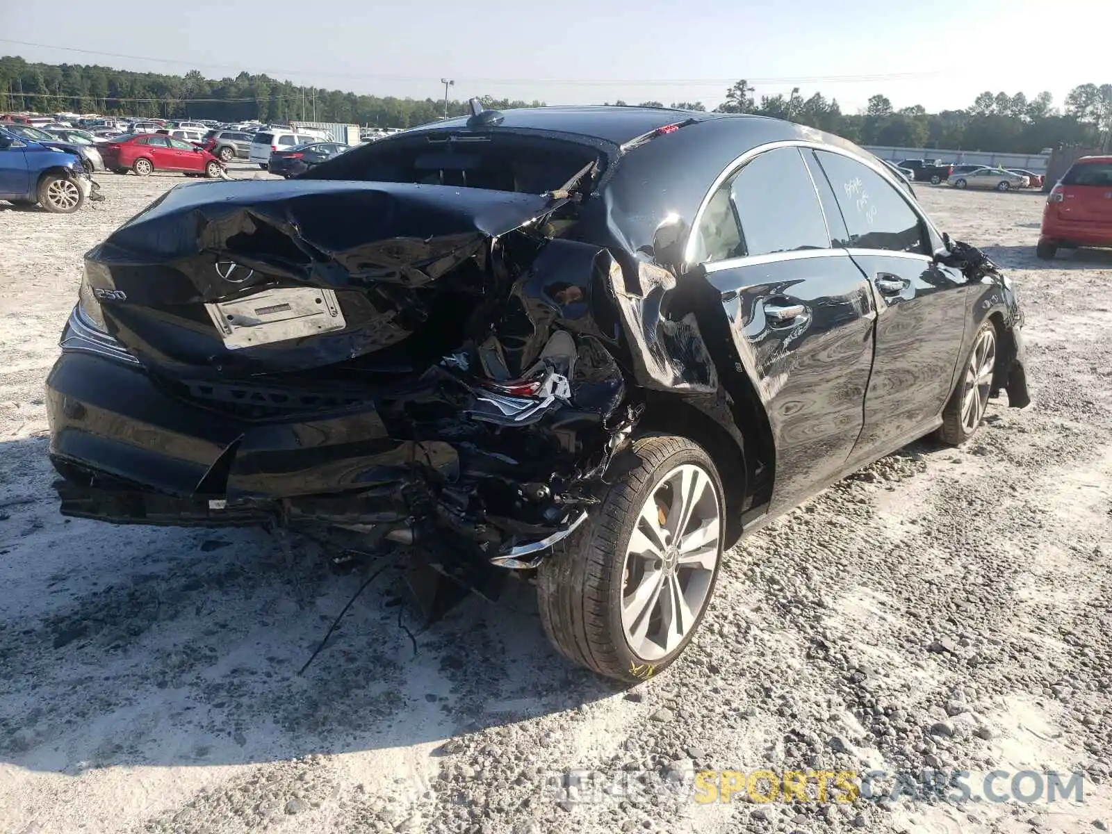 4 Photograph of a damaged car WDDSJ4EB0KN776566 MERCEDES-BENZ CLA-CLASS 2019