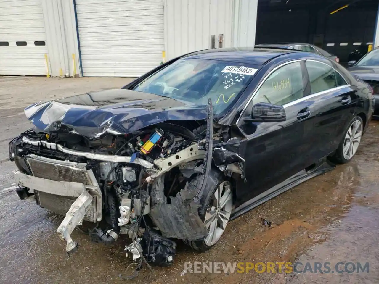 2 Photograph of a damaged car WDDSJ4EB1KN700709 MERCEDES-BENZ CLA-CLASS 2019