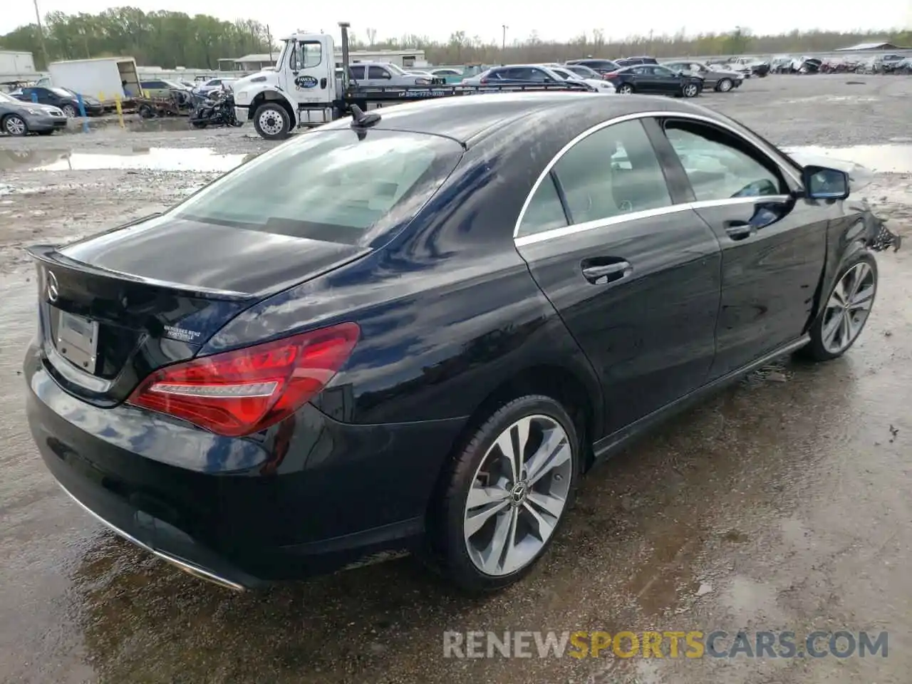 4 Photograph of a damaged car WDDSJ4EB1KN700709 MERCEDES-BENZ CLA-CLASS 2019