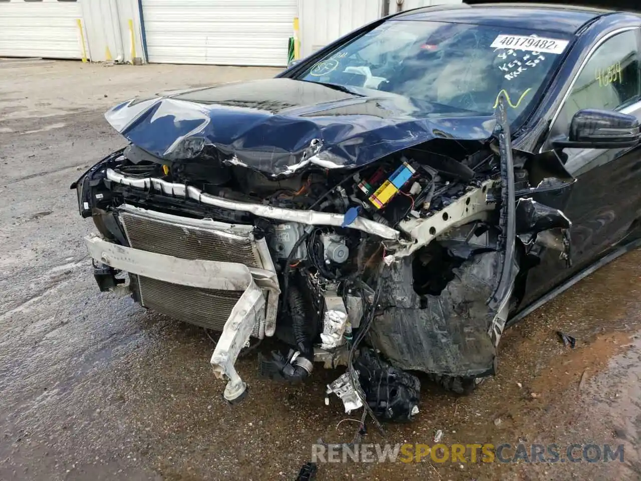 9 Photograph of a damaged car WDDSJ4EB1KN700709 MERCEDES-BENZ CLA-CLASS 2019