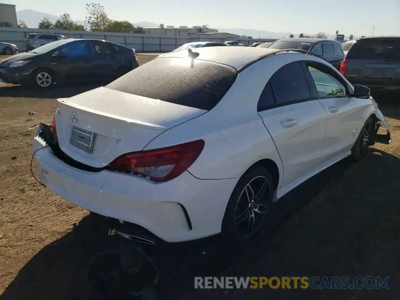 4 Photograph of a damaged car WDDSJ4EB1KN704176 MERCEDES-BENZ CLA-CLASS 2019