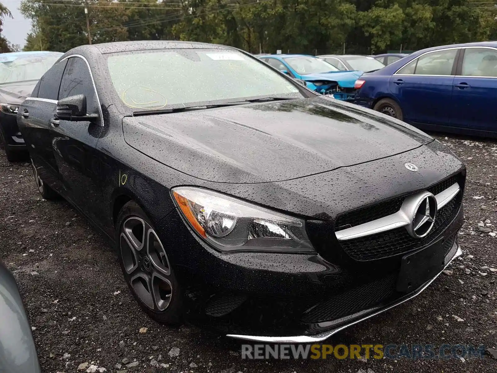 1 Photograph of a damaged car WDDSJ4EB1KN707384 MERCEDES-BENZ CLA-CLASS 2019