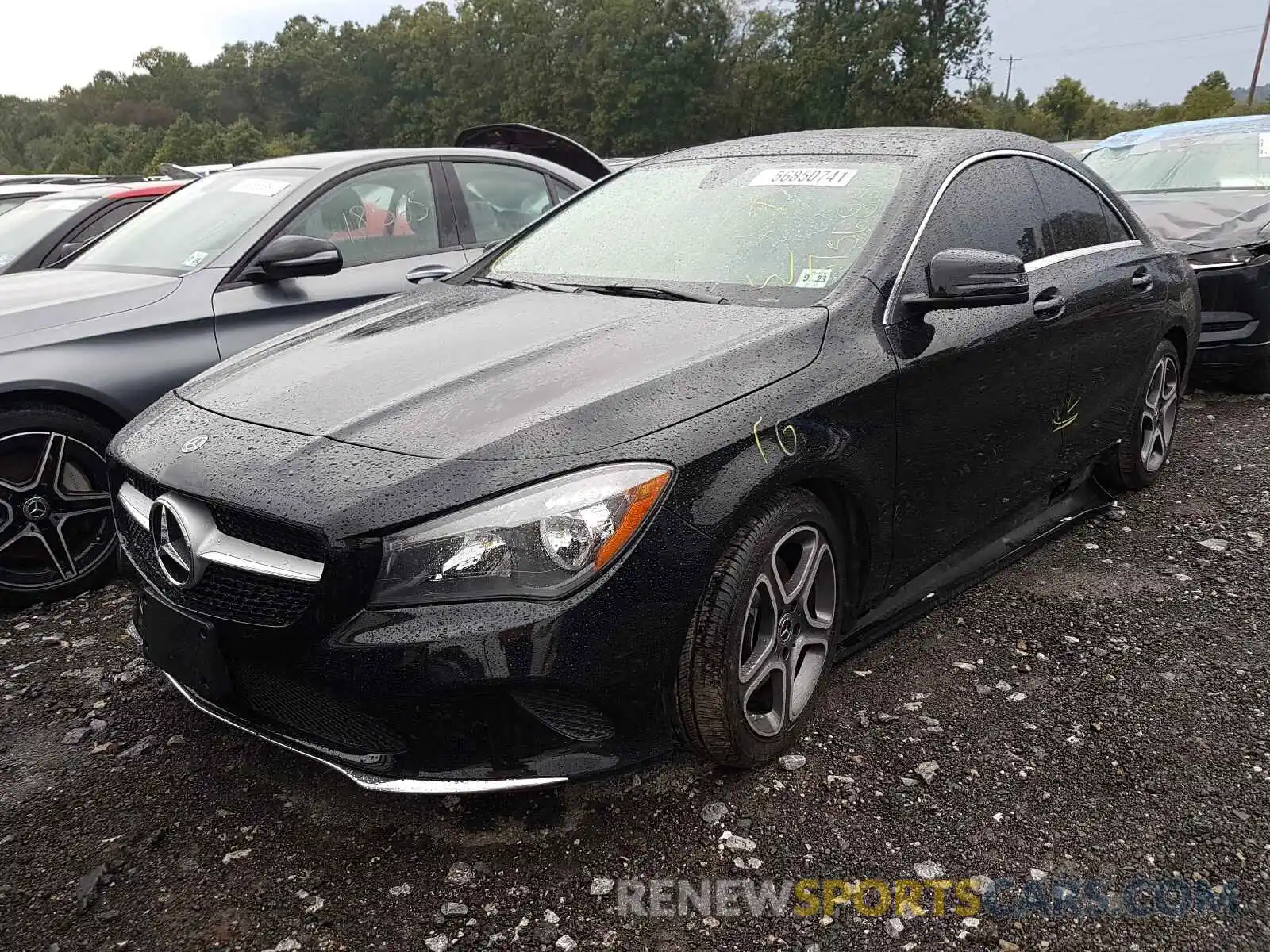 2 Photograph of a damaged car WDDSJ4EB1KN707384 MERCEDES-BENZ CLA-CLASS 2019