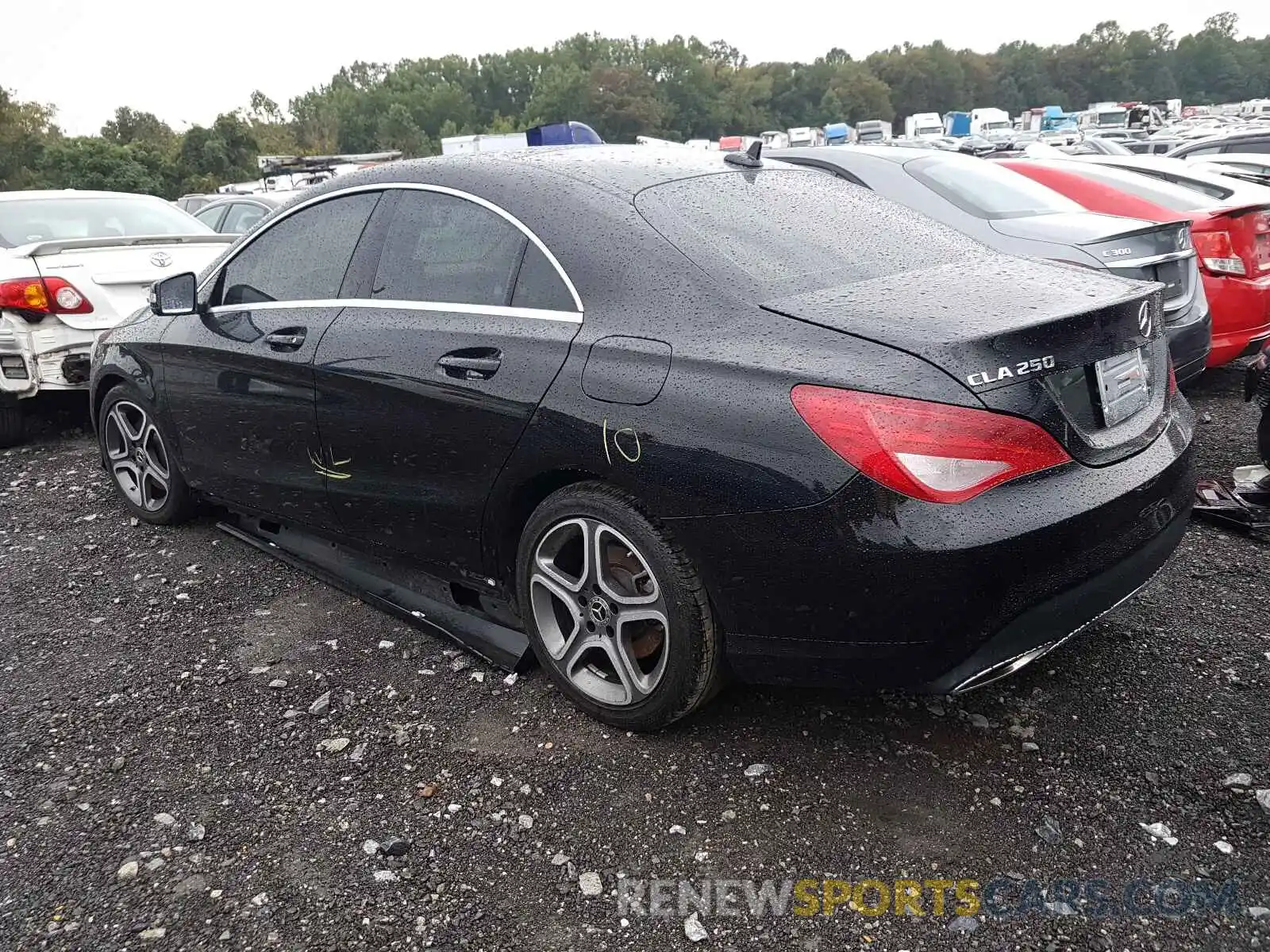 3 Photograph of a damaged car WDDSJ4EB1KN707384 MERCEDES-BENZ CLA-CLASS 2019