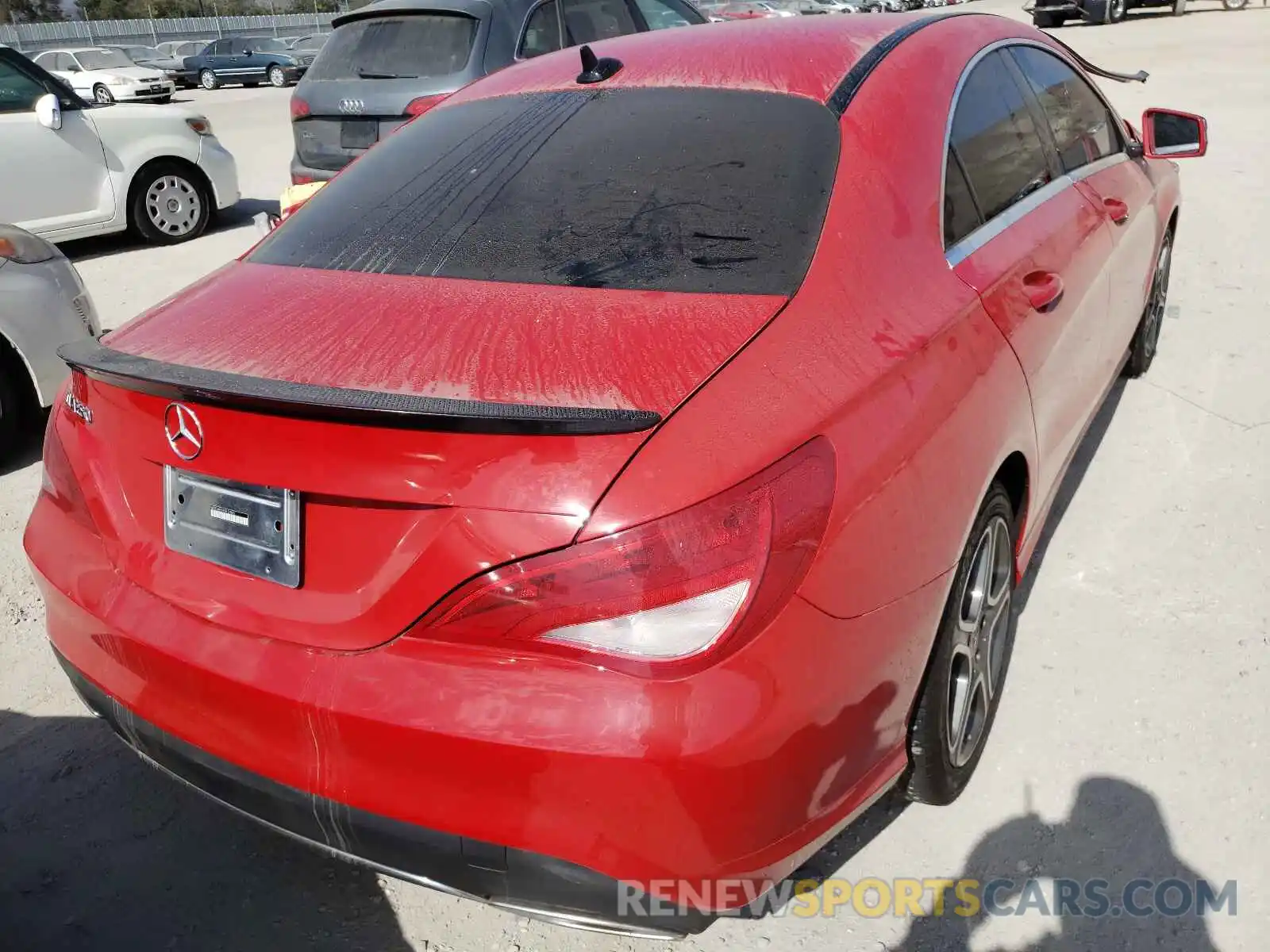 4 Photograph of a damaged car WDDSJ4EB1KN712083 MERCEDES-BENZ CLA-CLASS 2019