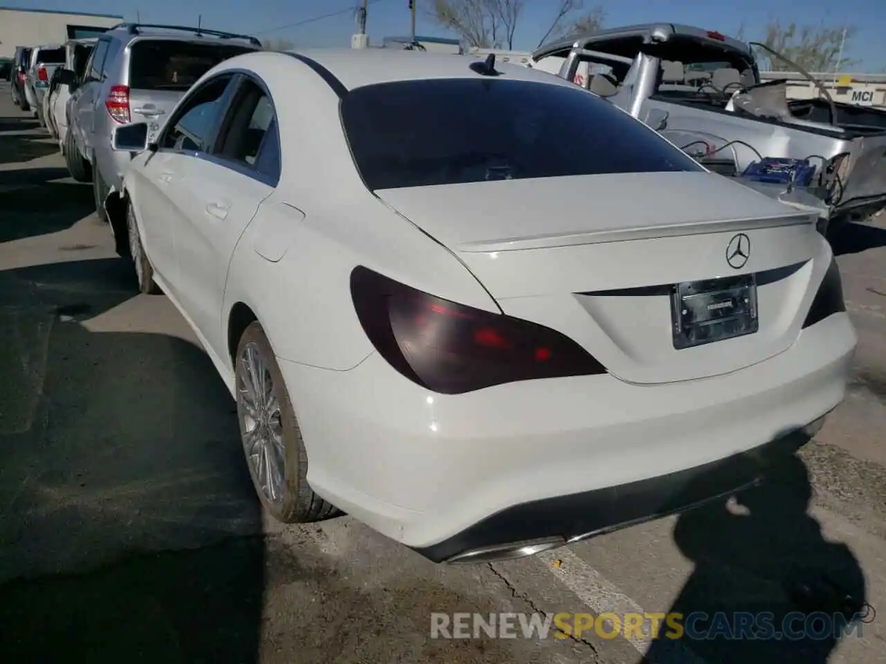 3 Photograph of a damaged car WDDSJ4EB1KN739154 MERCEDES-BENZ CLA-CLASS 2019