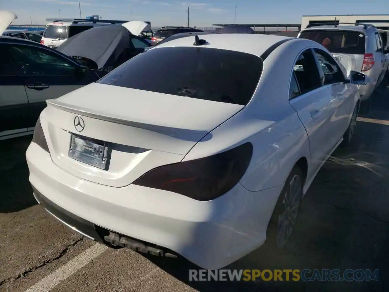 4 Photograph of a damaged car WDDSJ4EB1KN739154 MERCEDES-BENZ CLA-CLASS 2019