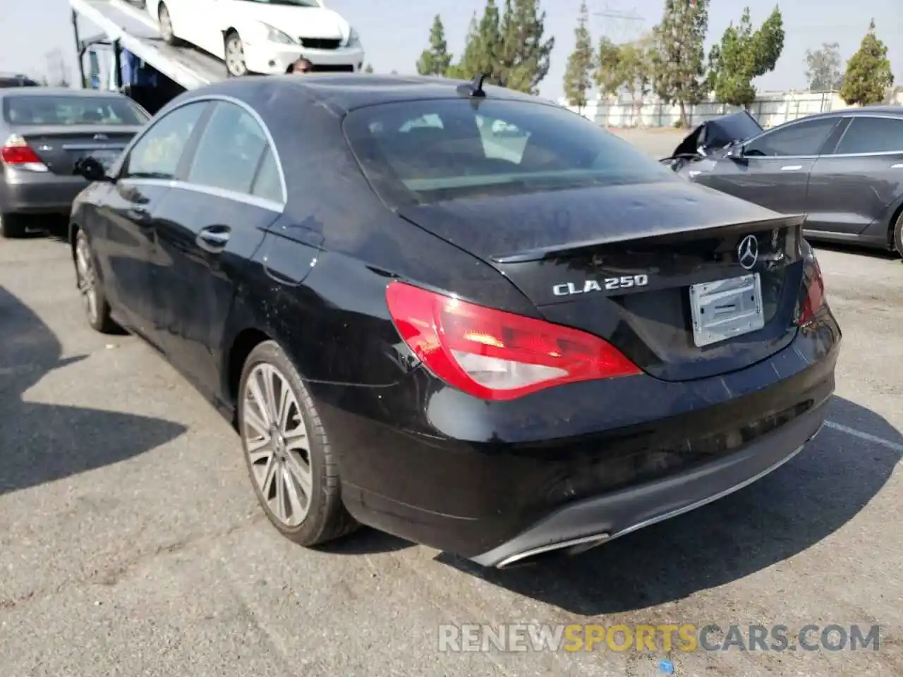 3 Photograph of a damaged car WDDSJ4EB1KN741874 MERCEDES-BENZ CLA-CLASS 2019